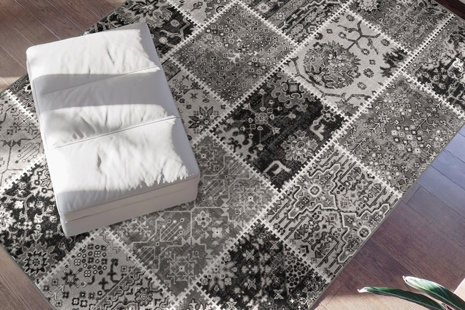 calo-deluxe Teppich »Ruzica-404« rechteckig 6 mm Höhe Flachgewebe, Vintage Design, Wohnzimmer