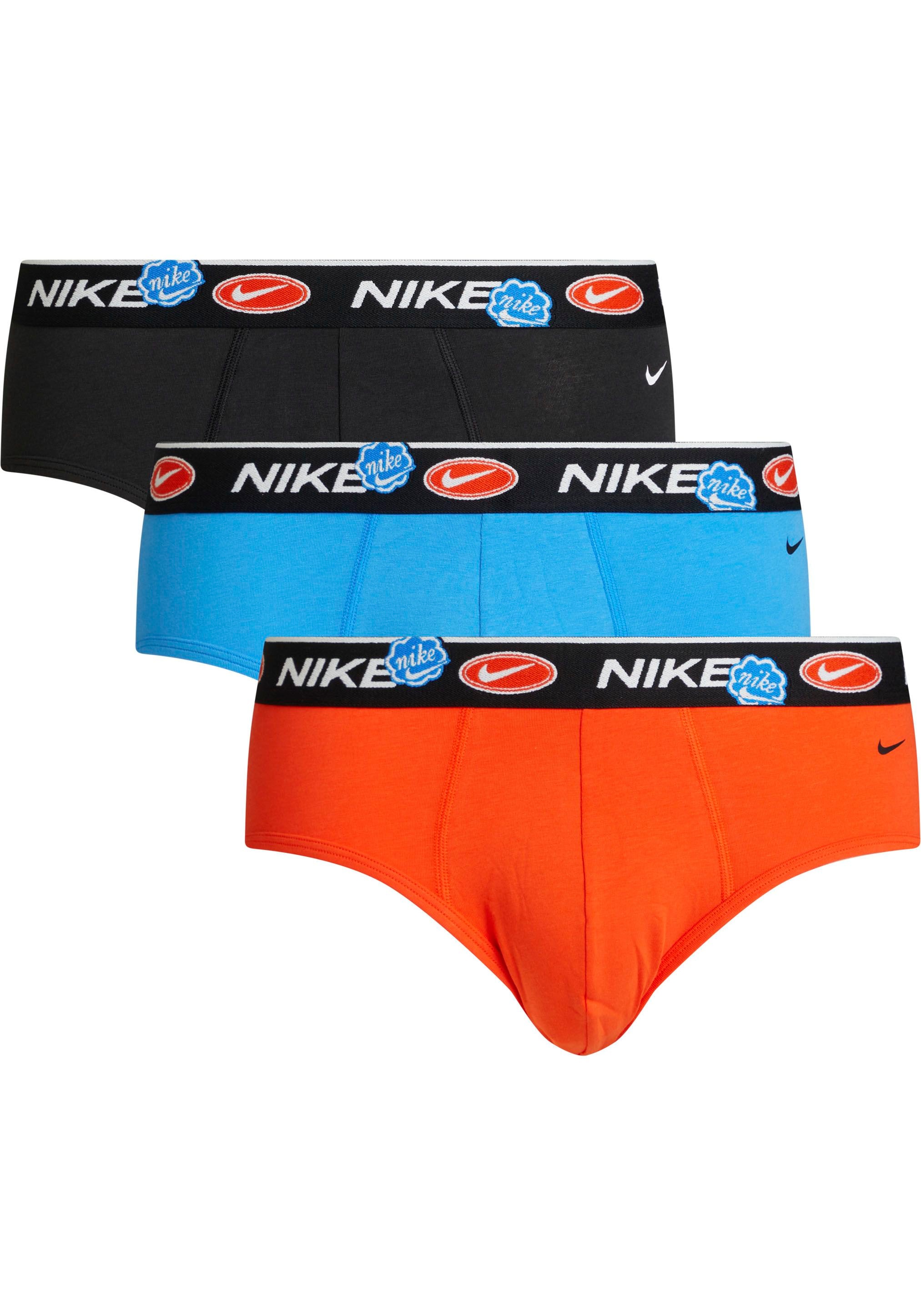 NIKE Underwear Slip »BRIEF 3PK«, (Packung, 3er-Pack), mit NIKE Logo-Elastikbund (3 Stück)