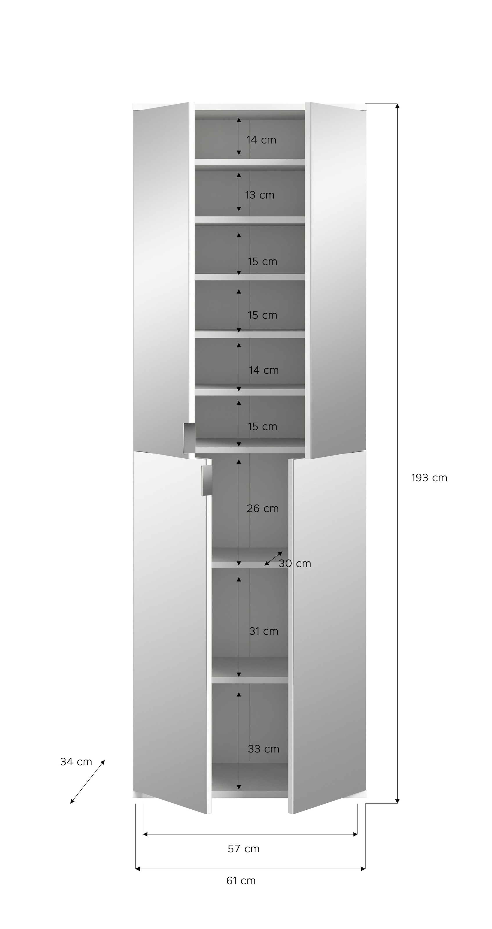 INOSIGN Garderobenschrank