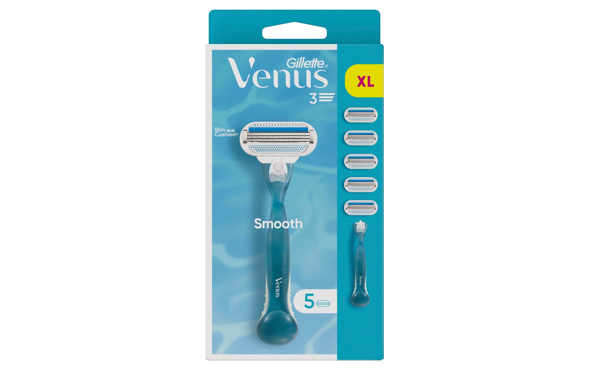 Gillette Venus Körperrasierer »Rasierer Smooth + 5 Rasierklingen«