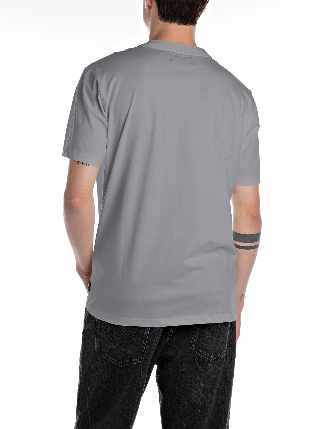 Replay T-Shirt »mit Logostickerei auf der Brust«