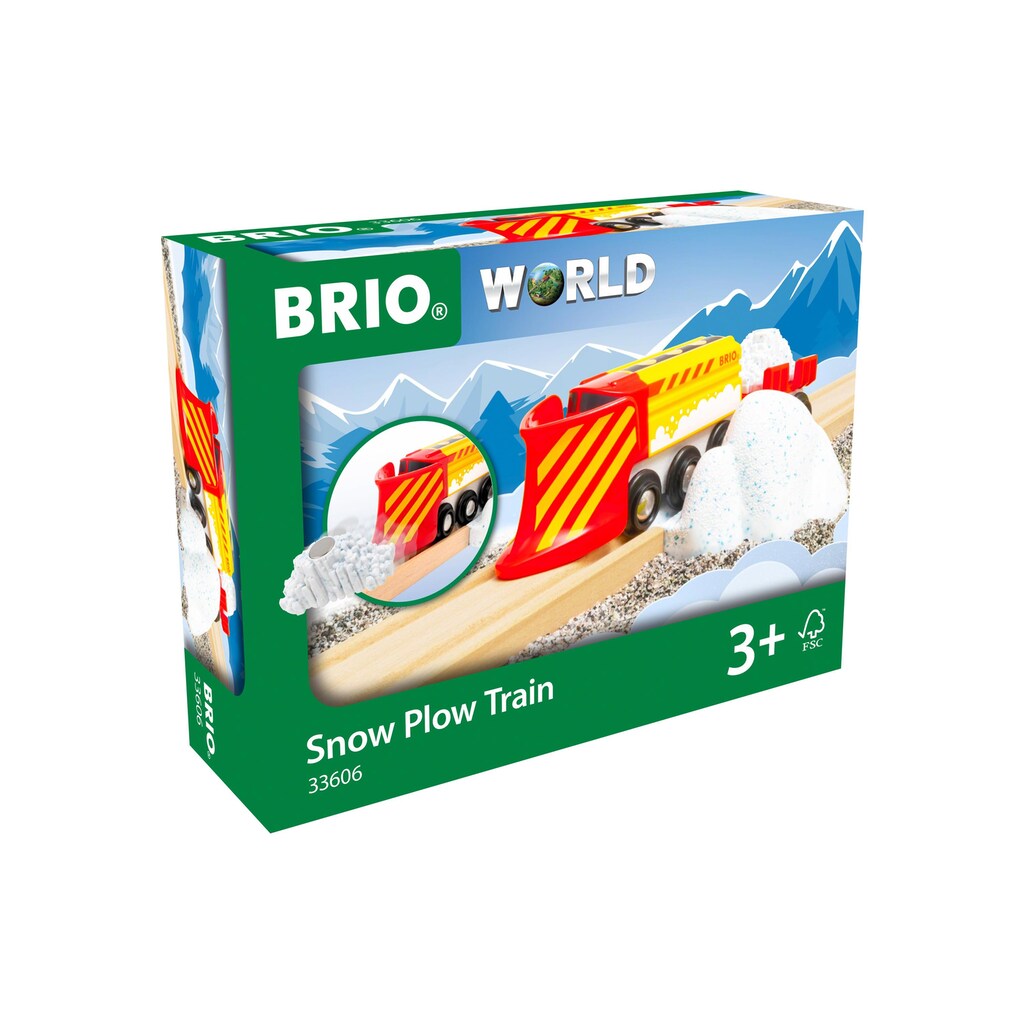 BRIO® Spielzeugeisenbahn-Erweiterung »Schneeräum-Zug«