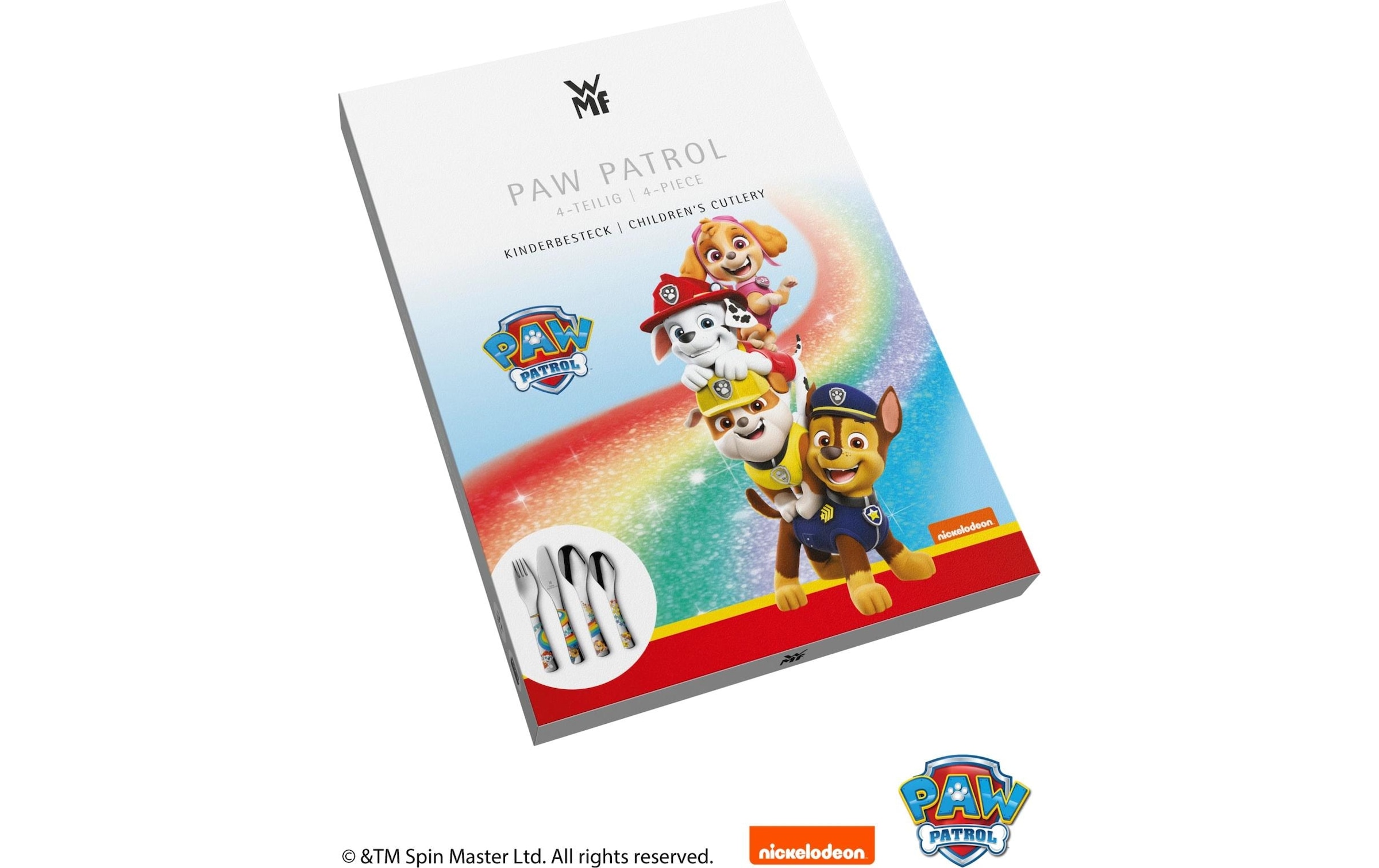 WMF Kinderbesteck »Paw Patrol 4-teilig«