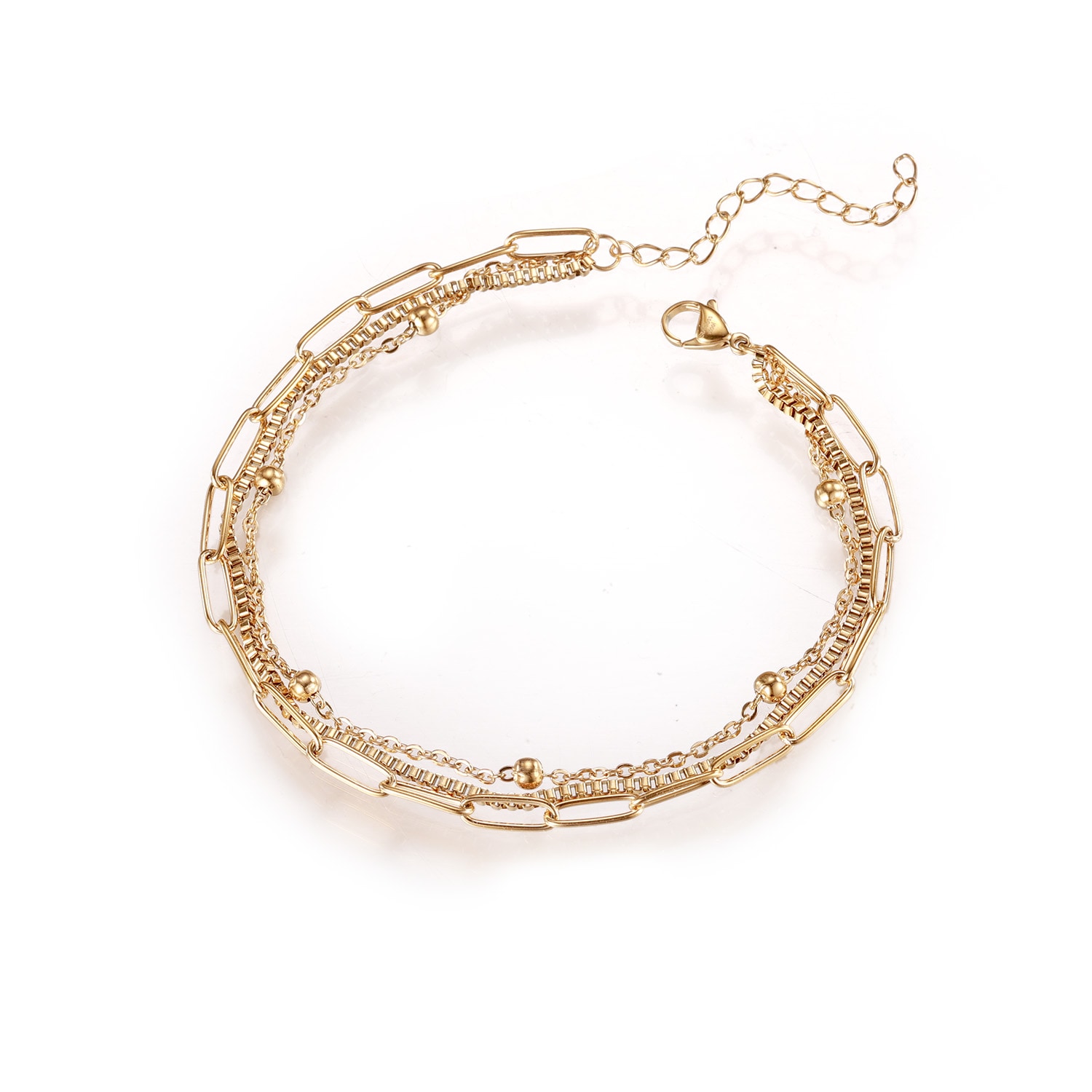 Kingka Fusskette »Schmuck Geschenk, Layering«