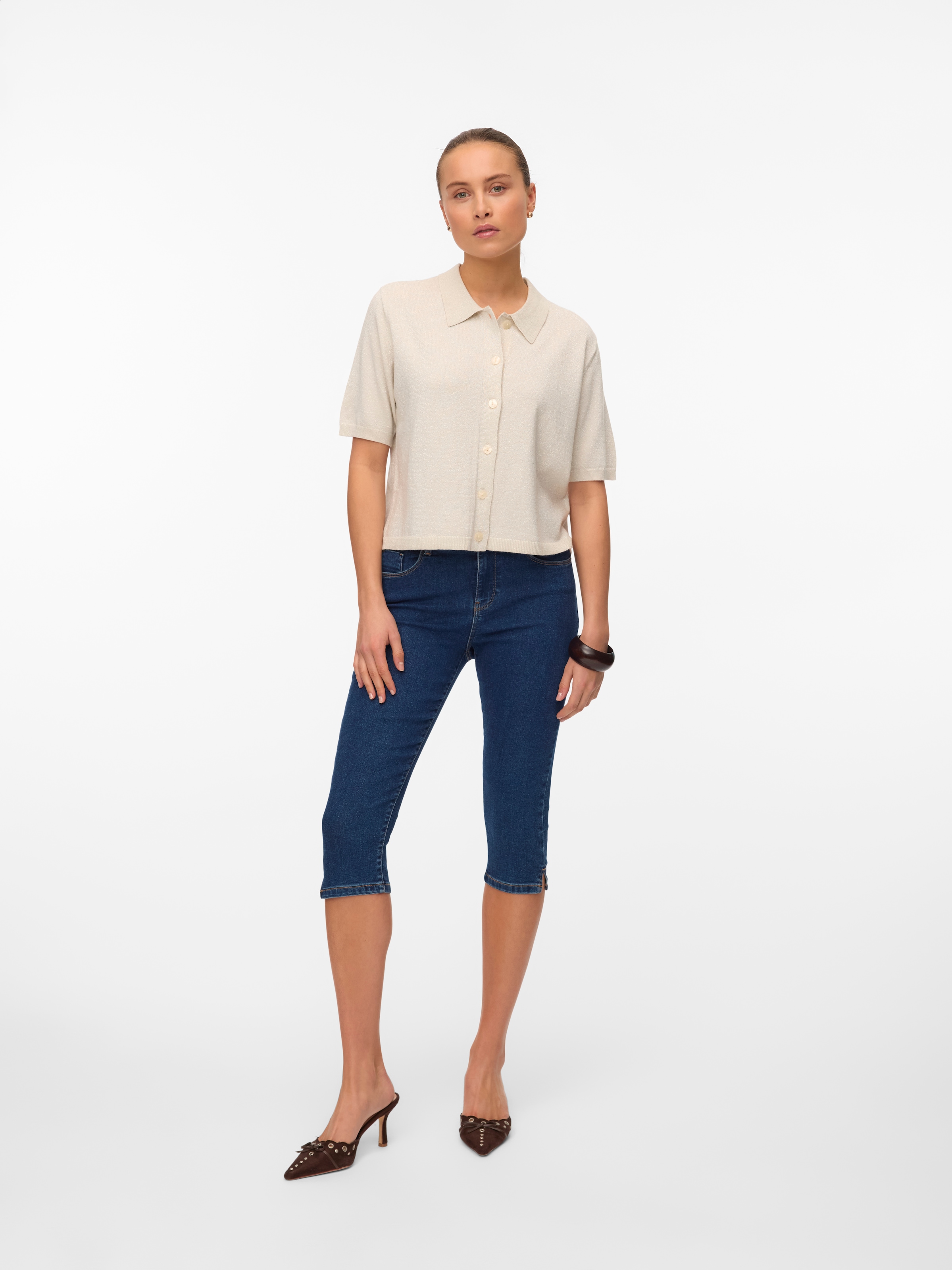 Vero Moda Caprijeans »VMELLY MR KNICKERS DNM MIX NOOS«