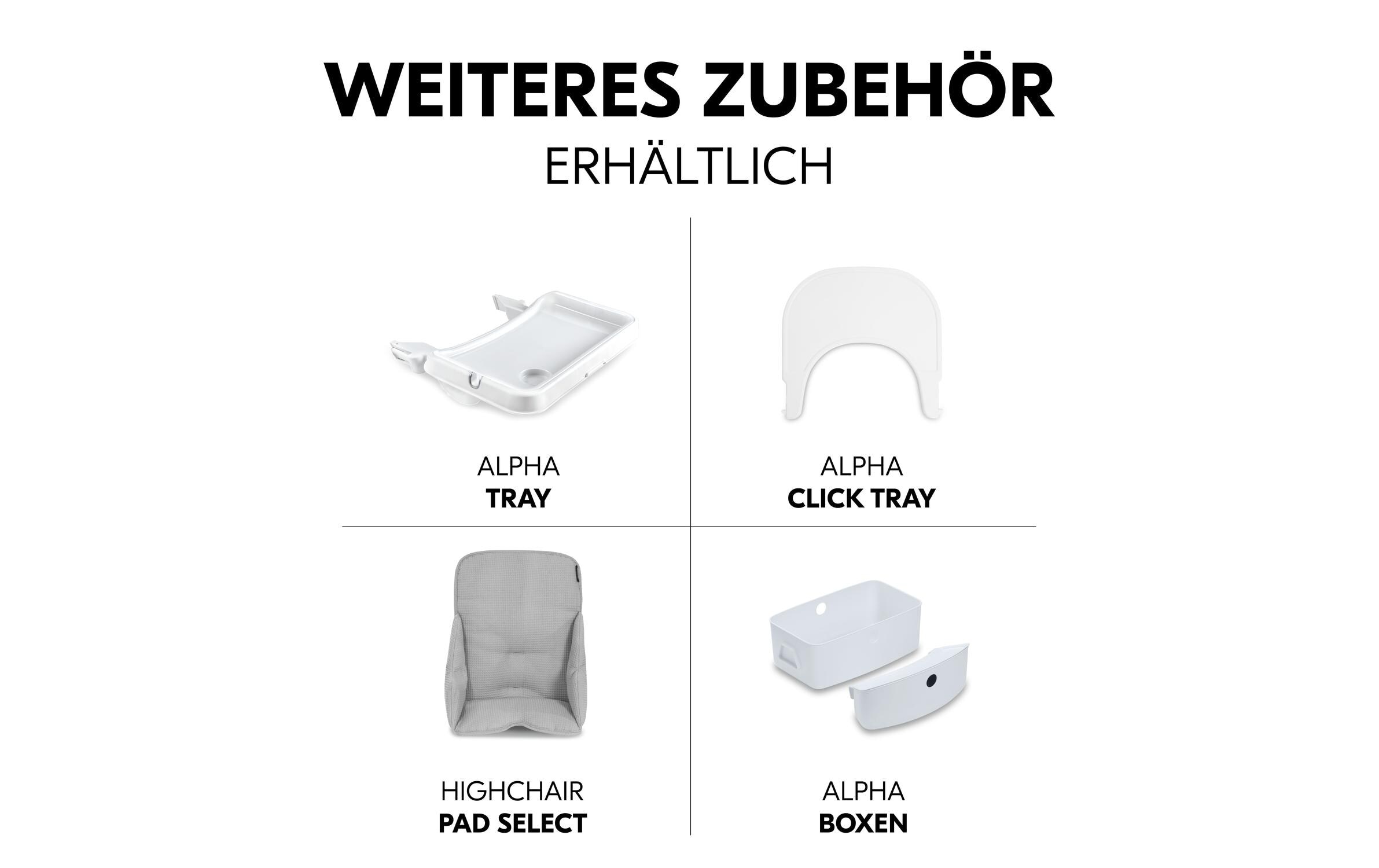 Hauck Hochstuhl »Beta+ White«