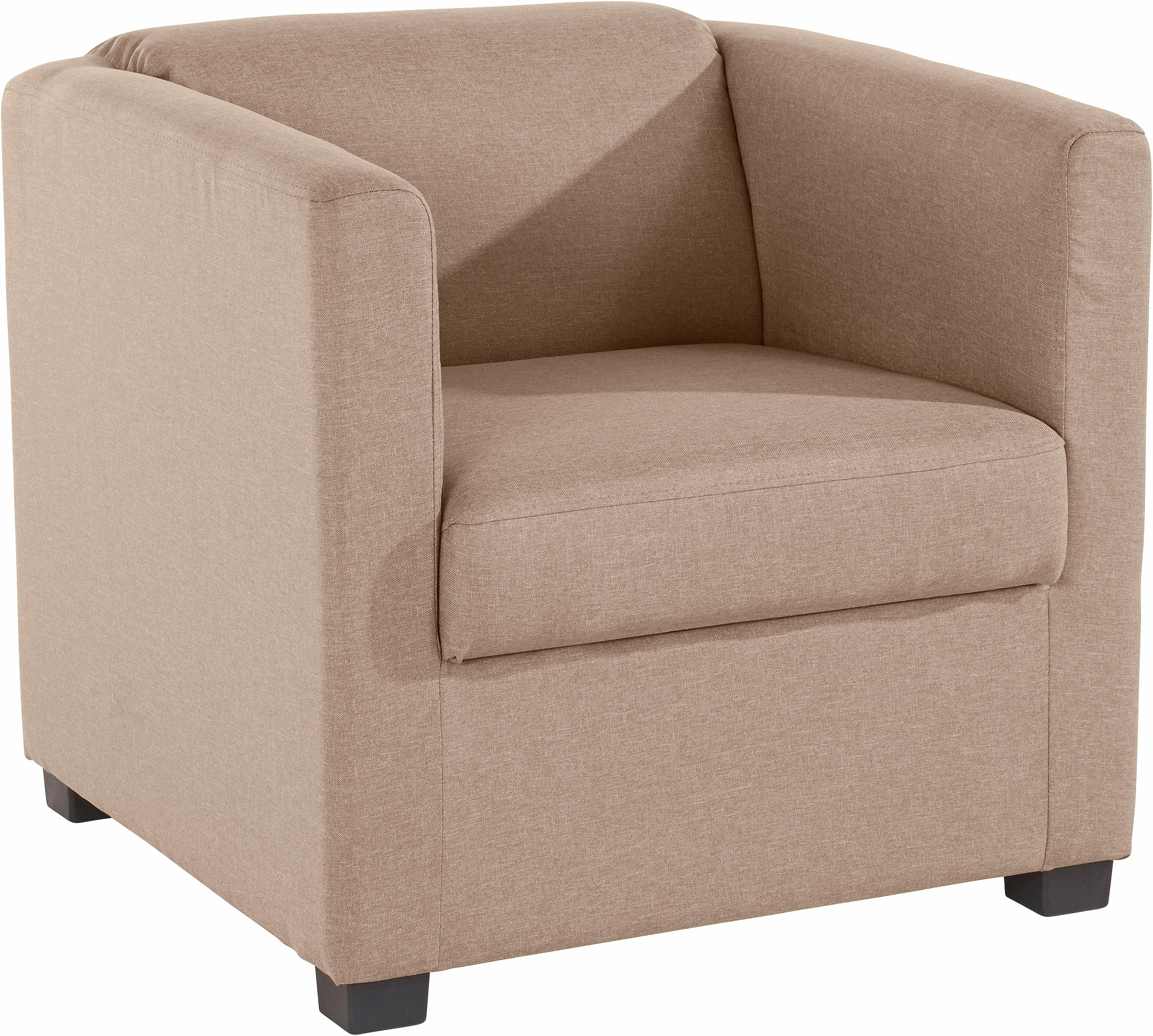 INOSIGN Sessel »Bob Cocktailsessel, Clubsessel, Loungesessel«, in verschiedenen modernen Farben und Qualitäten