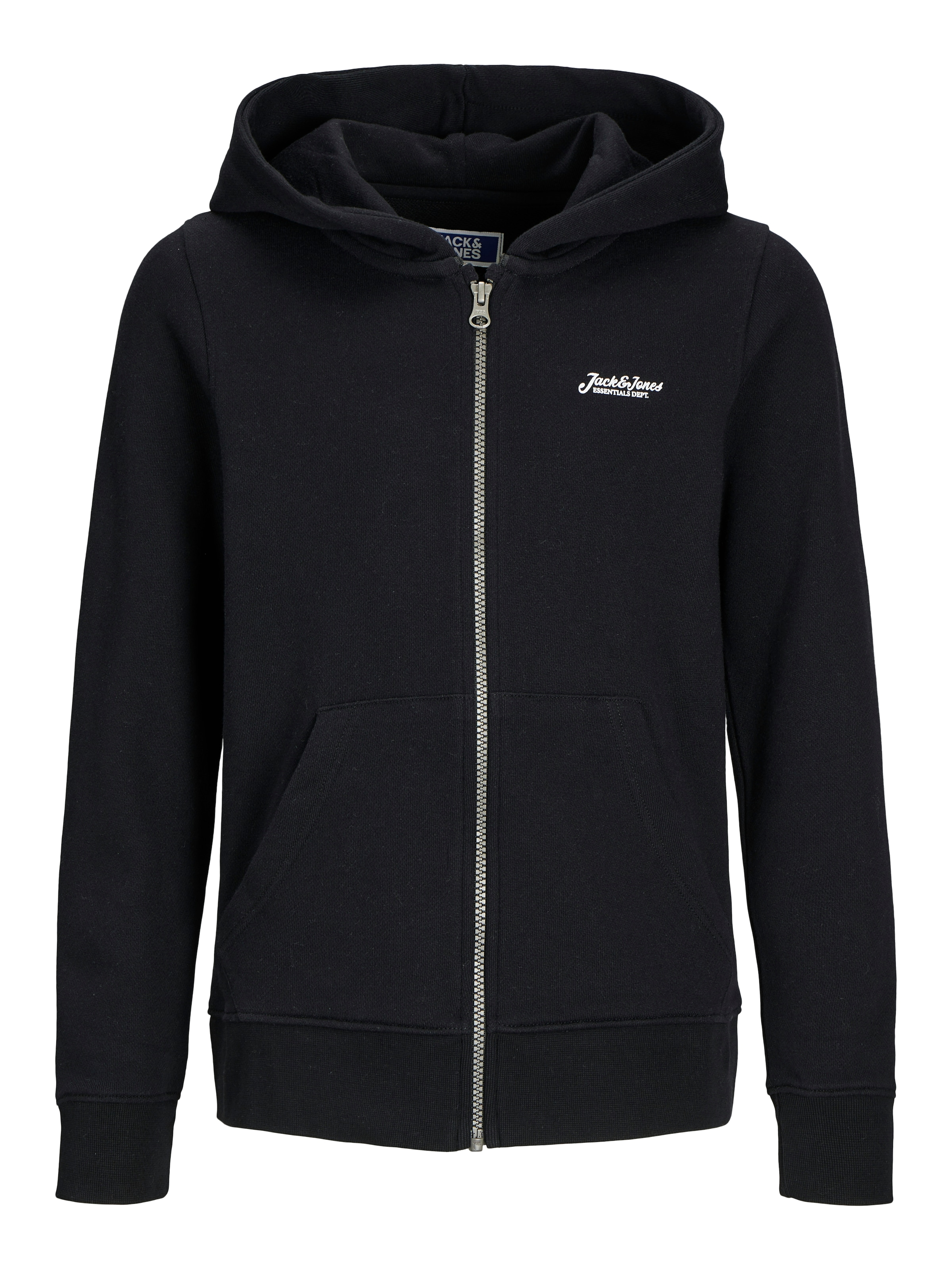 Jack & Jones Junior Kapuzensweatjacke »JJBEAU SWEAT ZIP HOOD JNR«, mit kleinem Brust-Logo-Motiv