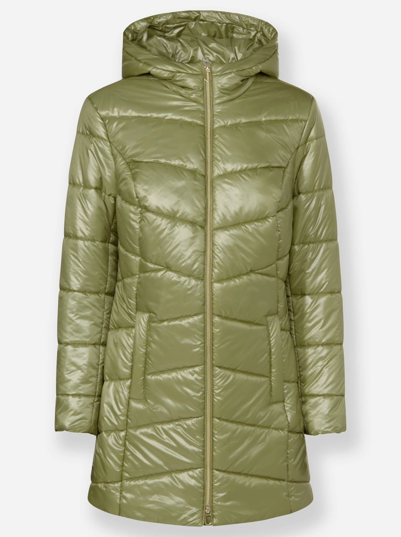 Inspirationen Steppjacke, mit Kapuze