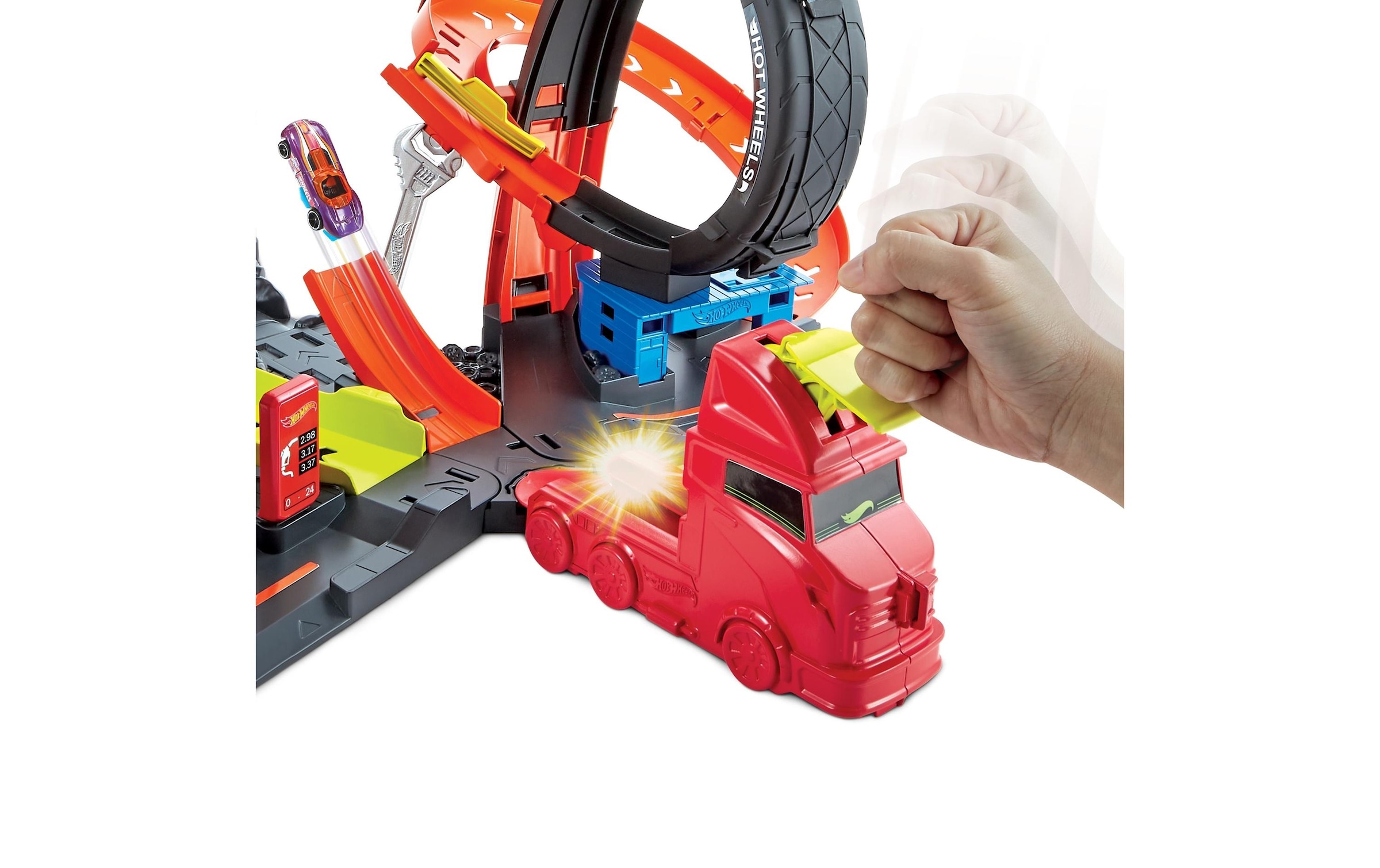 Hot Wheels Autorennbahn »City Slam Gorilla«