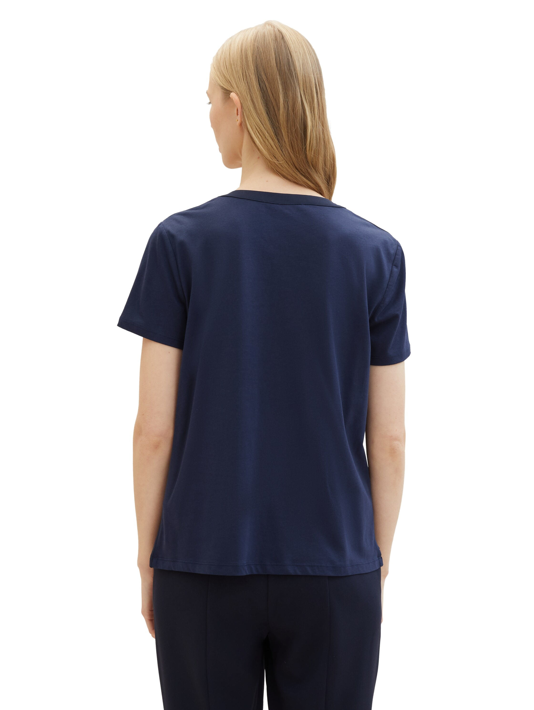 TOM TAILOR T-Shirt, mit Henley-Ausschnitt