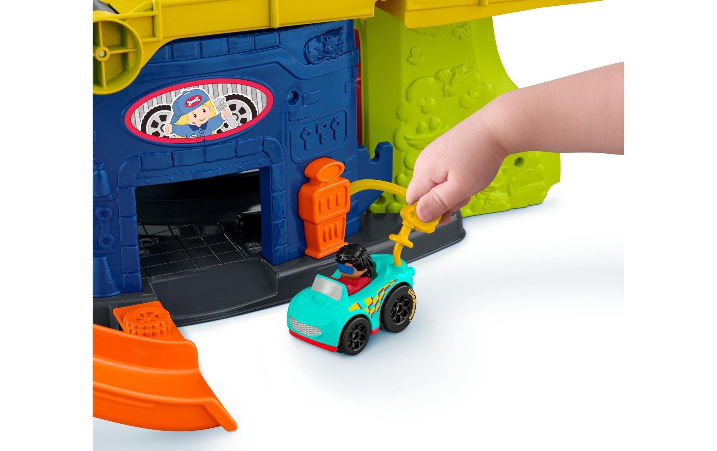 Fisher-Price® Spielwelt »Sitz&Steh Hochhausrennbahn«