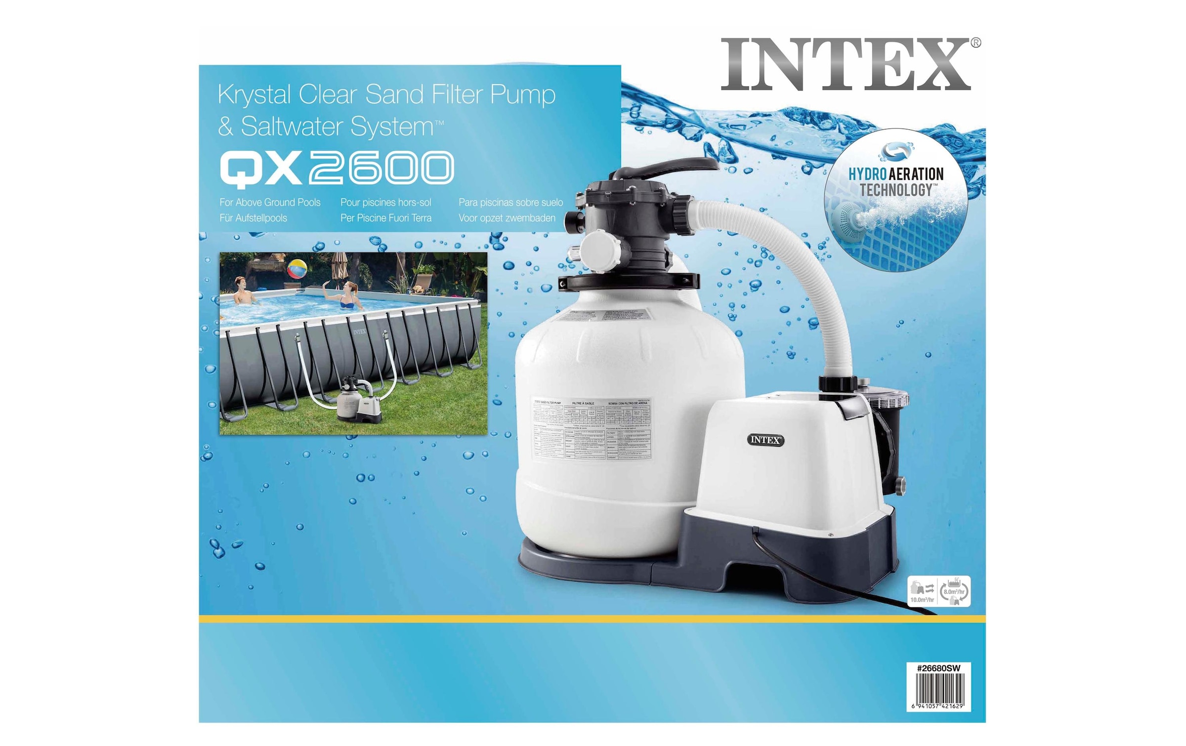 Intex Sandfilteranlage »10000 l/h«