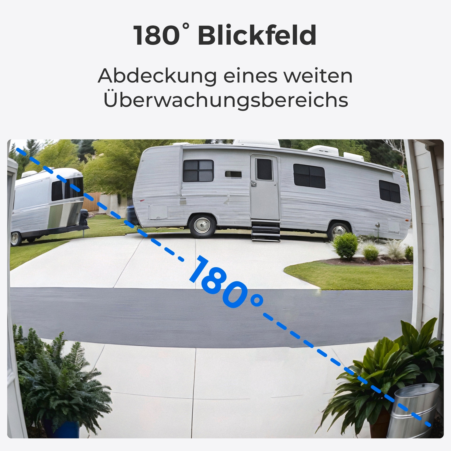 Reolink Smart Home Türklingel »D340W - 5MP Video-Türklingel & Chime«, Aussenbereich, 2,4/5 GHz WLAN, Personenerkennung, 2-Wege-Audio, arbeitet mit NVRs