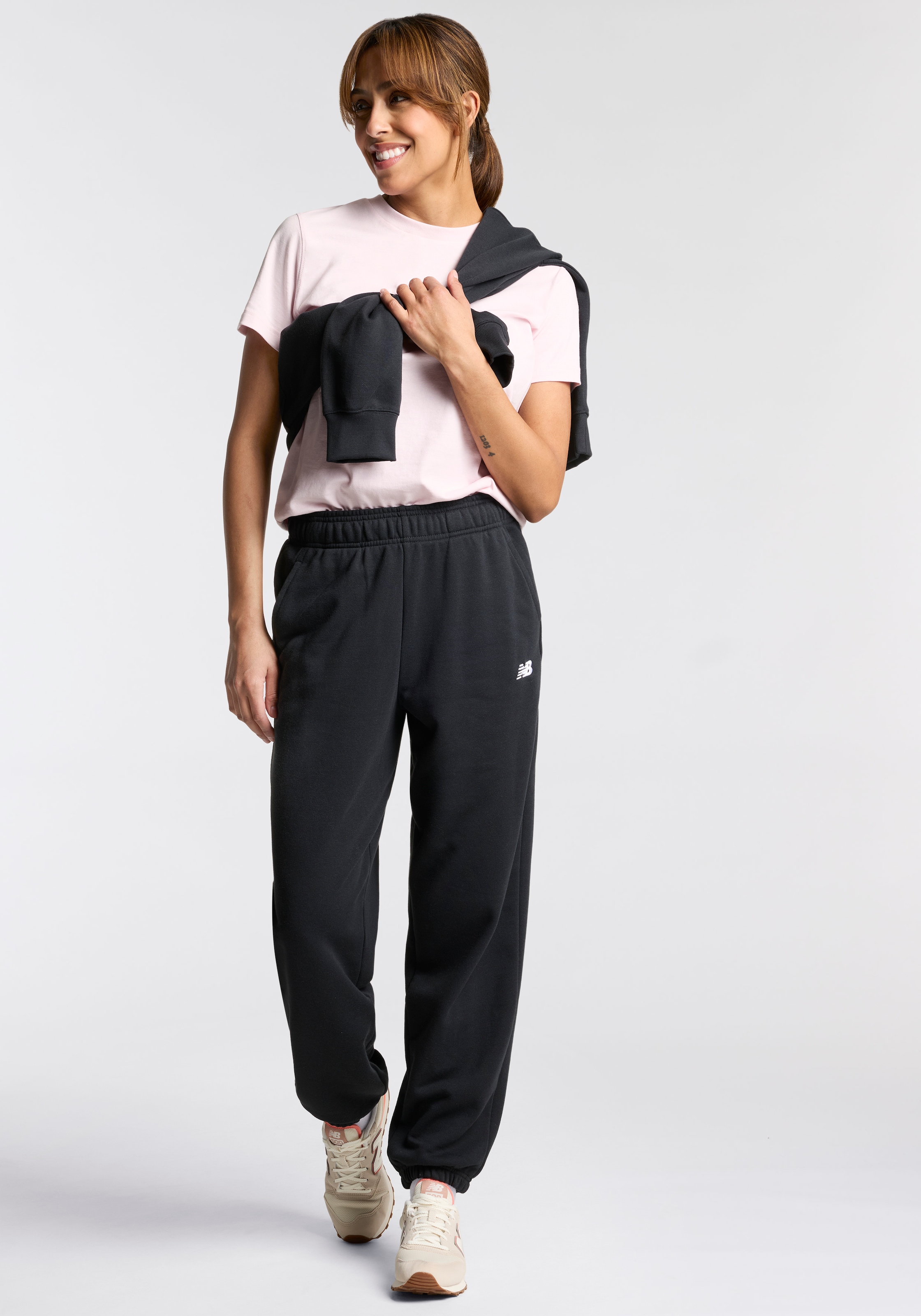 New Balance Kapuzensweatshirt »Sport Essentials French Terry Logo Hoodie«