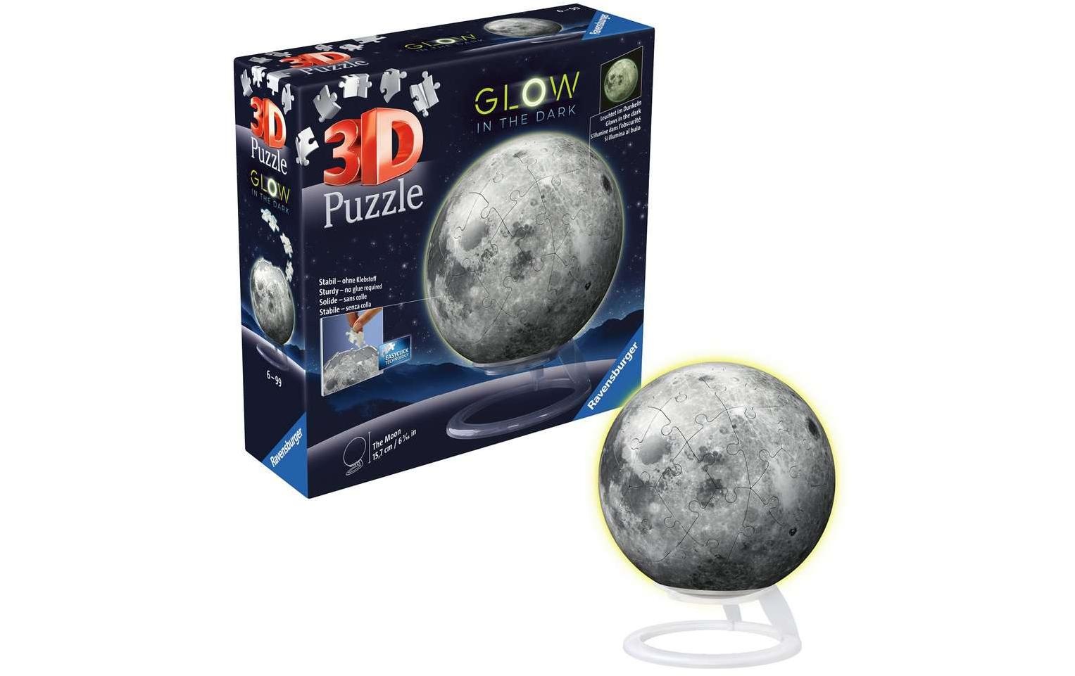 Ravensburger 3D-Puzzle »Ball: Der Mond«
