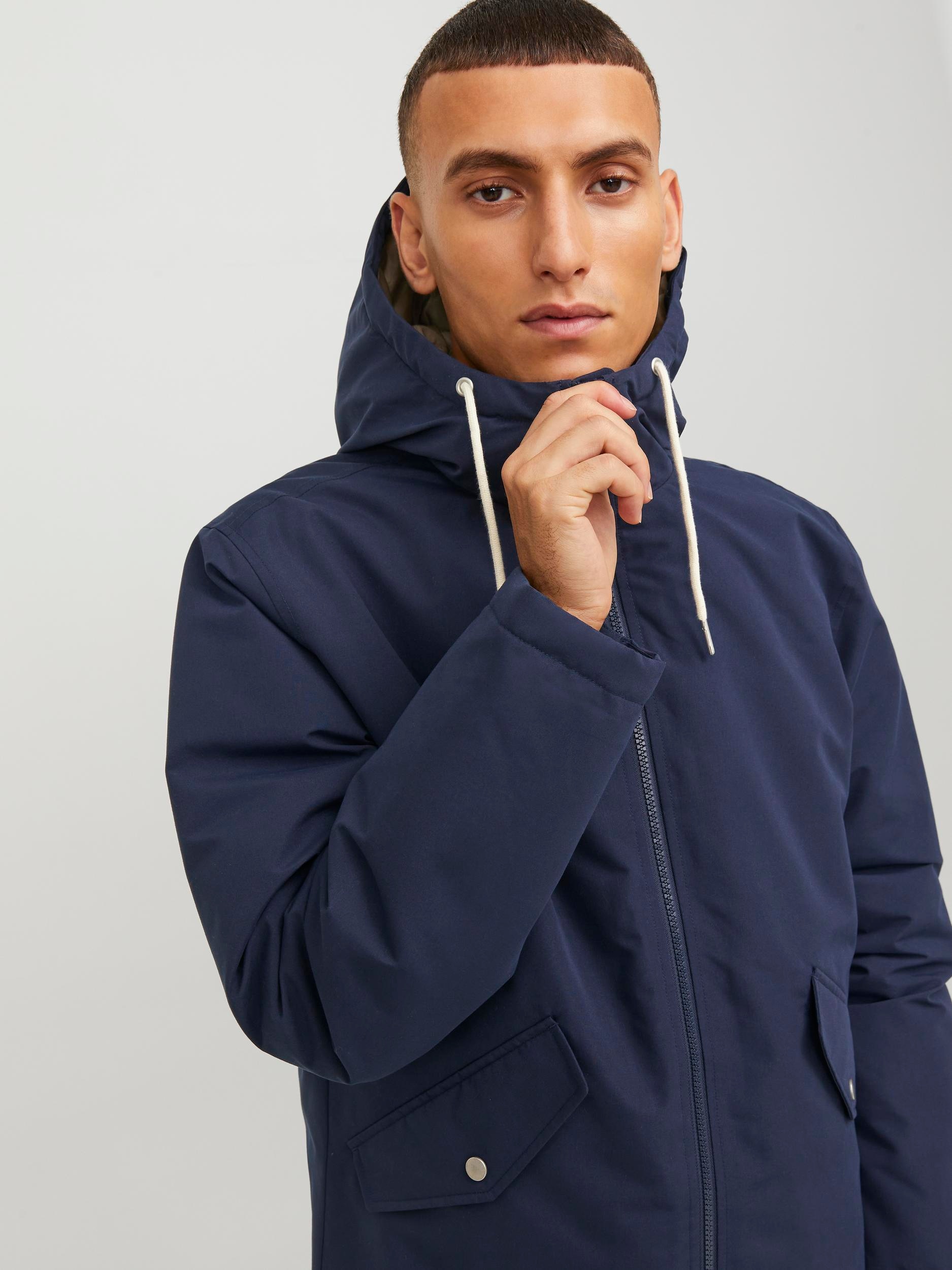 Jack & Jones Outdoorjacke »JJLOOP PARKA JACKET«, mit Kapuze