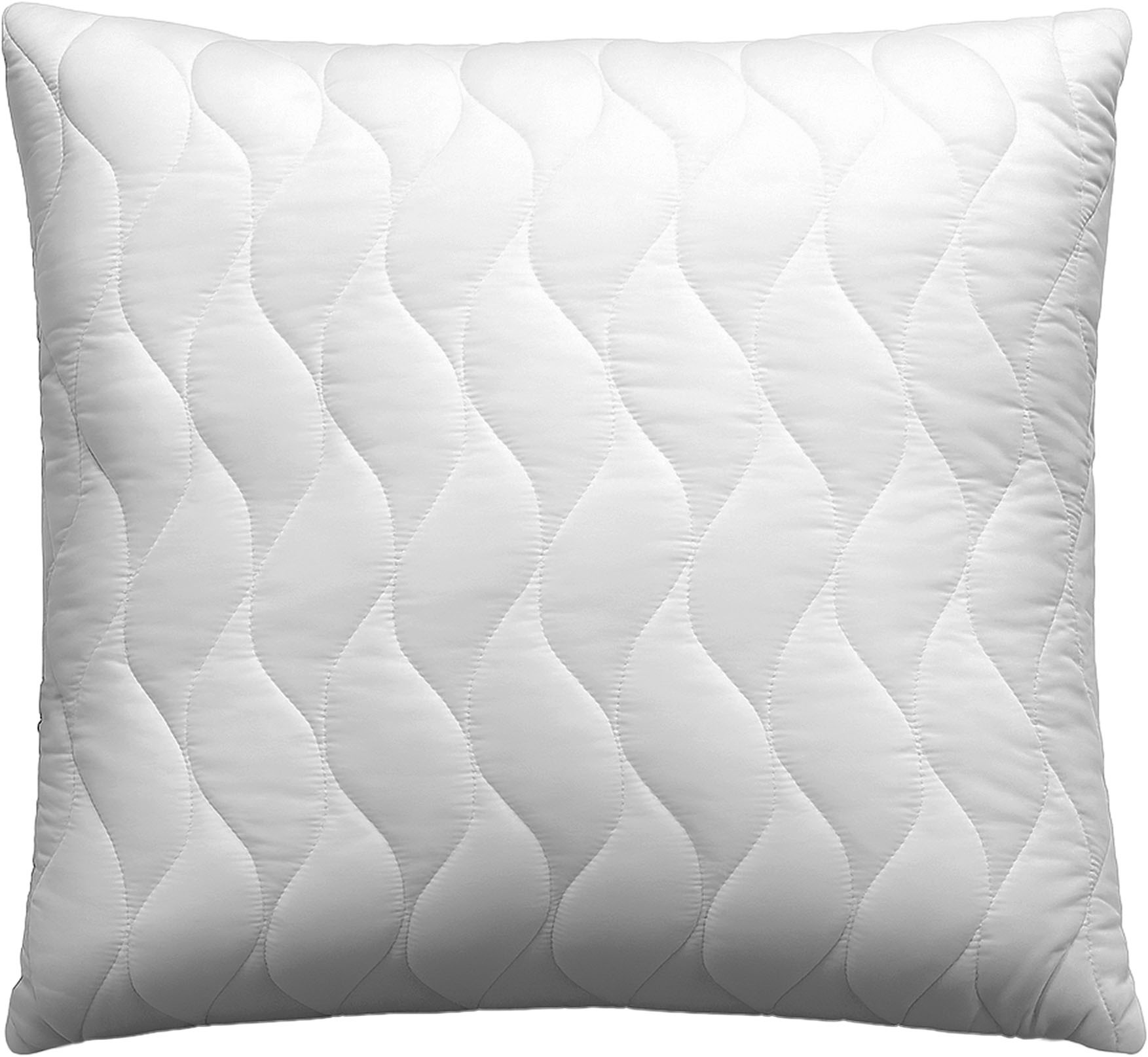 John Cotton Microfaserkissen "2für1, Kopfkissen, ein Kissen gratis, 40x80 cm, 80x80cm" Füllung: 100% Polyester Bezug: Microfaser Spar-Set, 1 Stk. tlg. ergonomisch, strapazierfähig, hochwertig, Kissen im Spar-Set