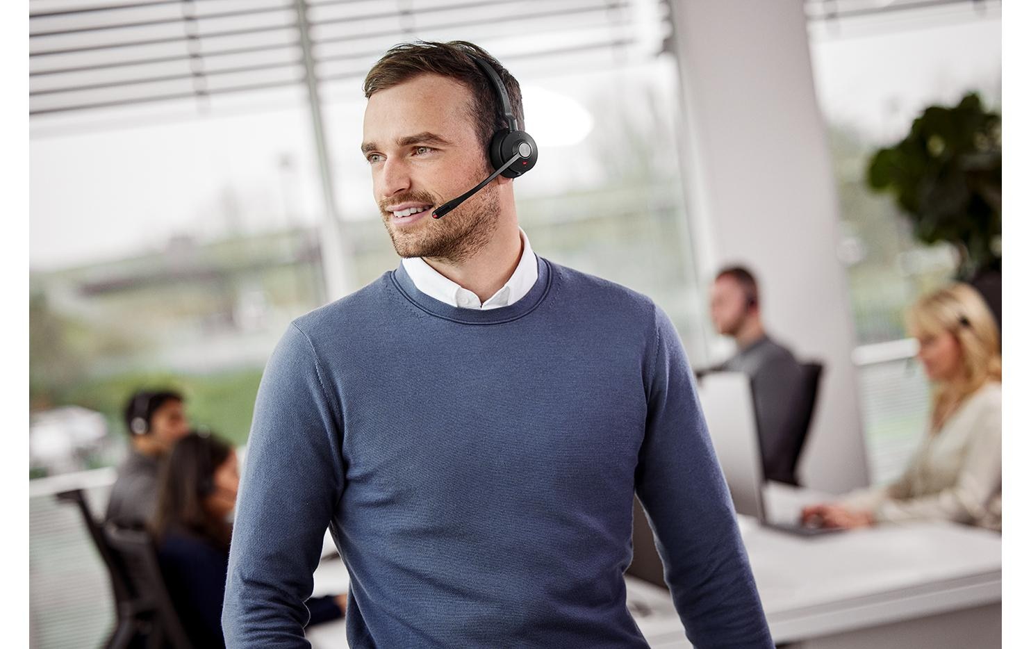 Jabra Headset »Engage 55 MS Duo«, Noise-Cancelling
