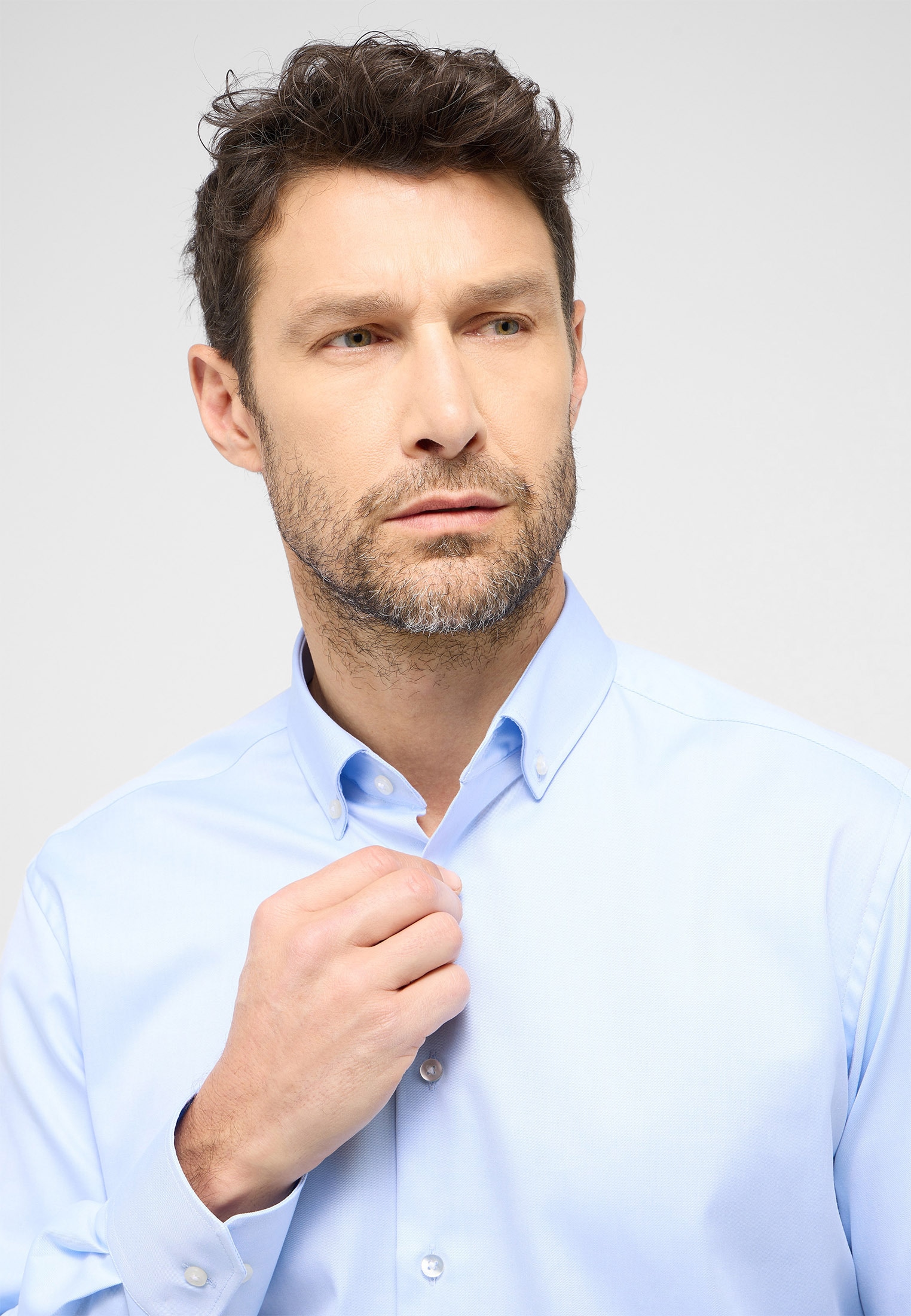 Eterna Langarmhemd »MODERN FIT«, NON IRON (bügelfrei)