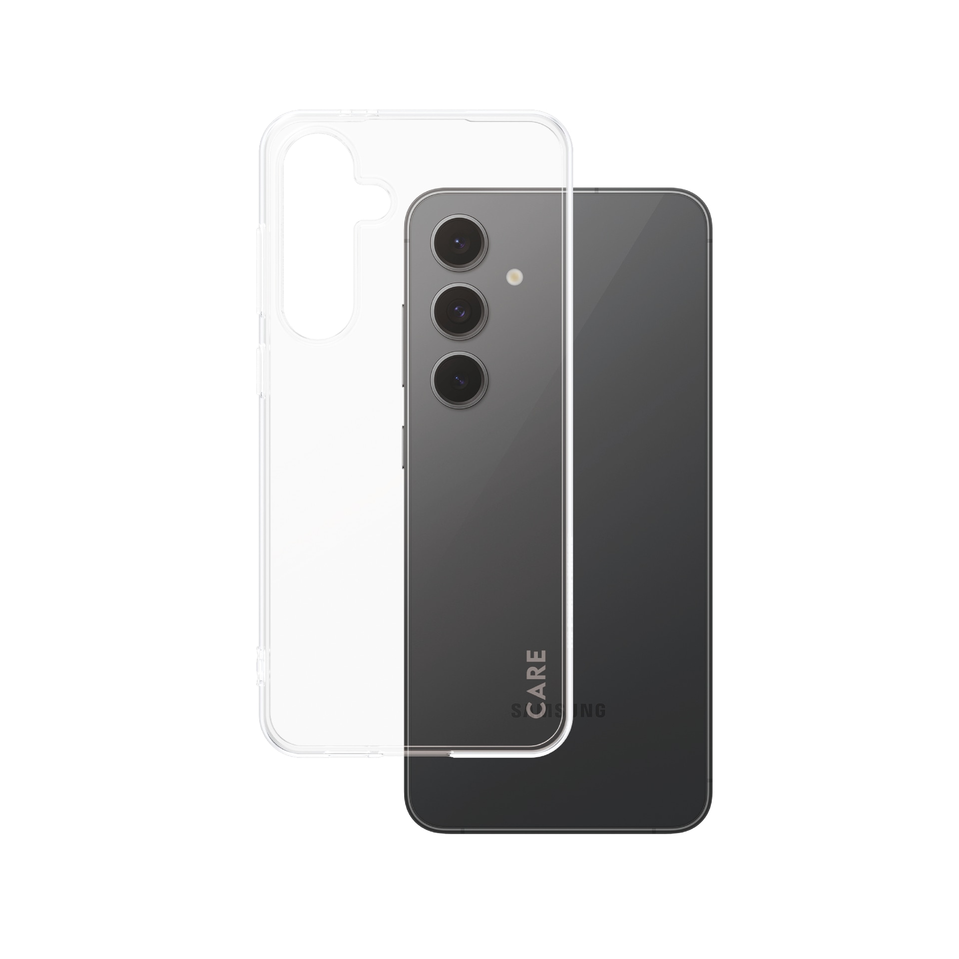CARE by PanzerGlass Handyhülle »Slim X-Ray Case«, Backcover, Schutzhülle, Handyschutzhülle, Case, Schutzcase, stossfest