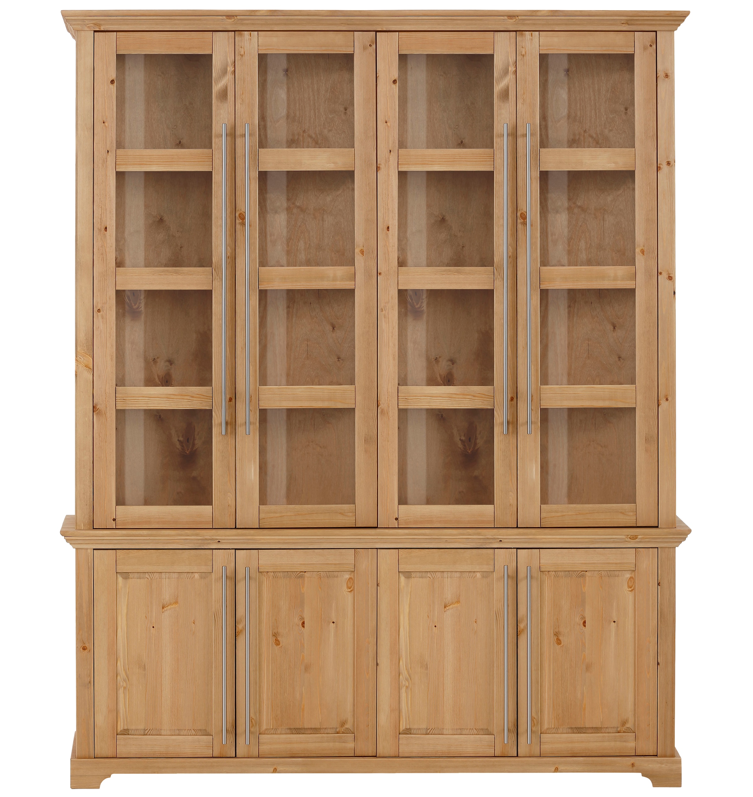 Home affaire Vitrine »Meliss«, aus massiver Kiefer, FSC® zertifiziert, Breite 171 cm