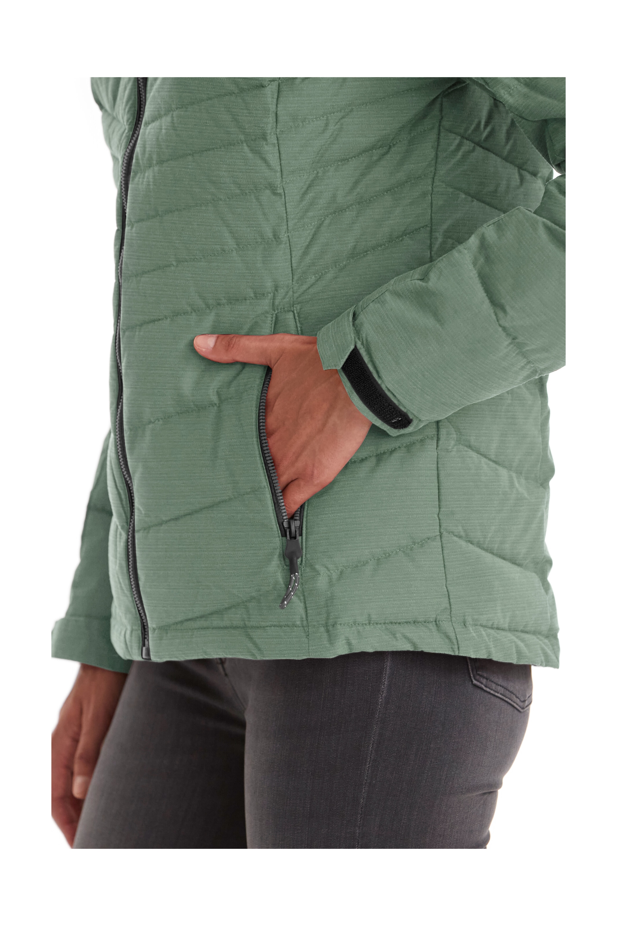 Killtec Steppjacke »KOW 149 WMN QLTD JCKT«, Wasser- und windabweisend, atmungsaktiv, abnehmbare Kapuze