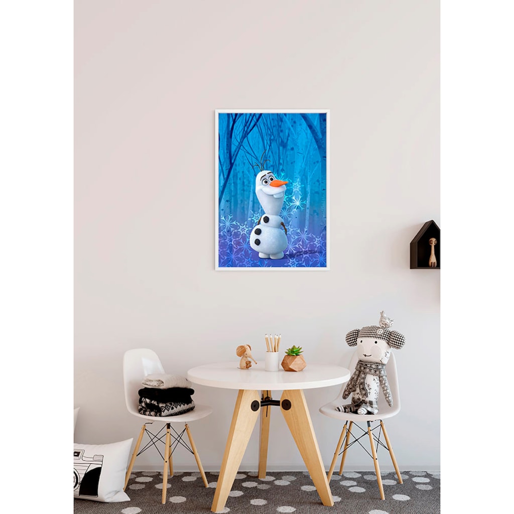 Komar Poster »Frozen Olaf Crystal«, Disney, (1 St.)