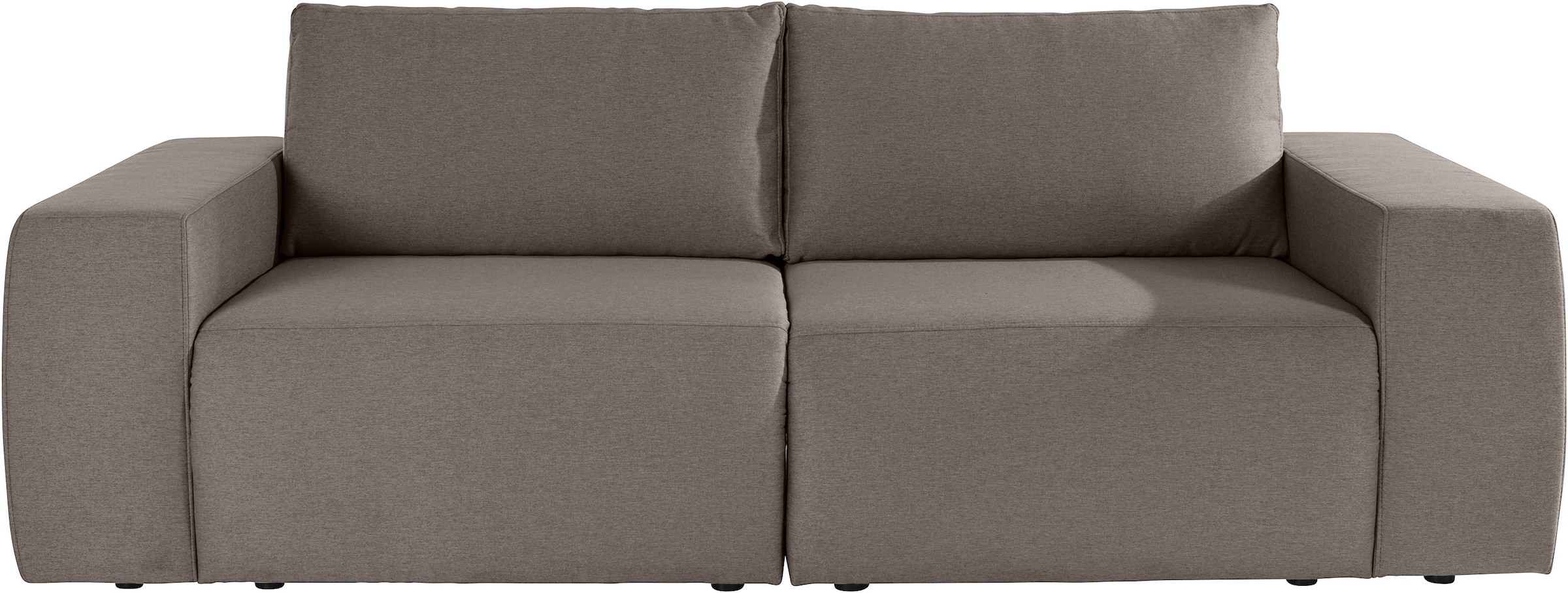 LOOKS by Wolfgang Joop Big-Sofa »LooksII Breite 242cm, komfortabel und bequem, viel Platz« geradlinig und komfortabel