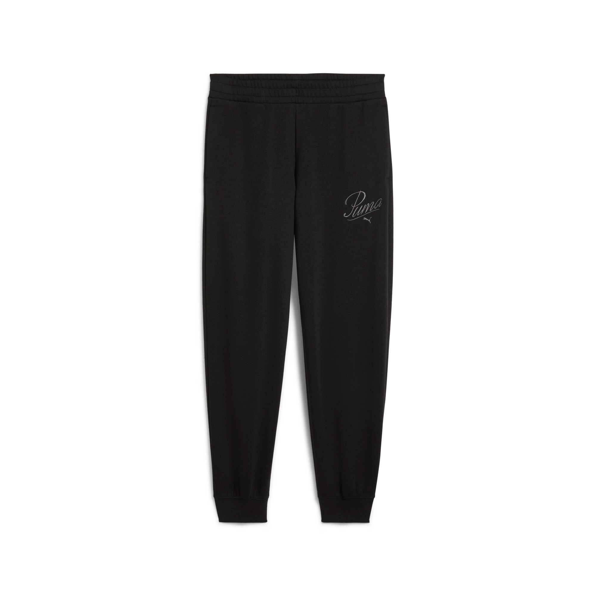 PUMA Trainingshose »ESS SCRIPT COMFORT SWEATPANTS TR CL« sportlicher Stil, für Training und Freizeit, aus French Terry