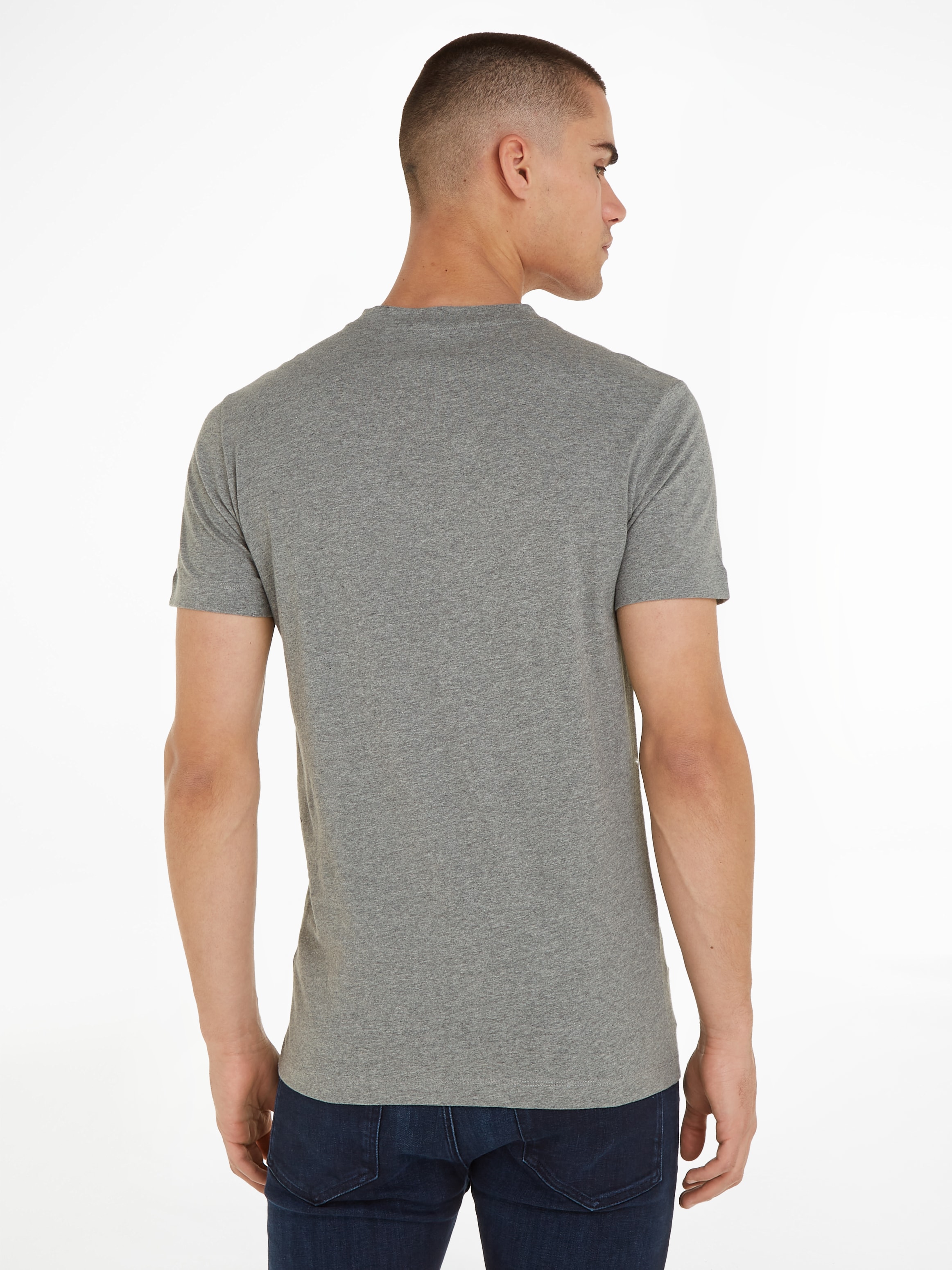 Calvin Klein Jeans T-Shirt »ICONIC MONOGRAM SLIM TEE«, mit grossem CK-Print