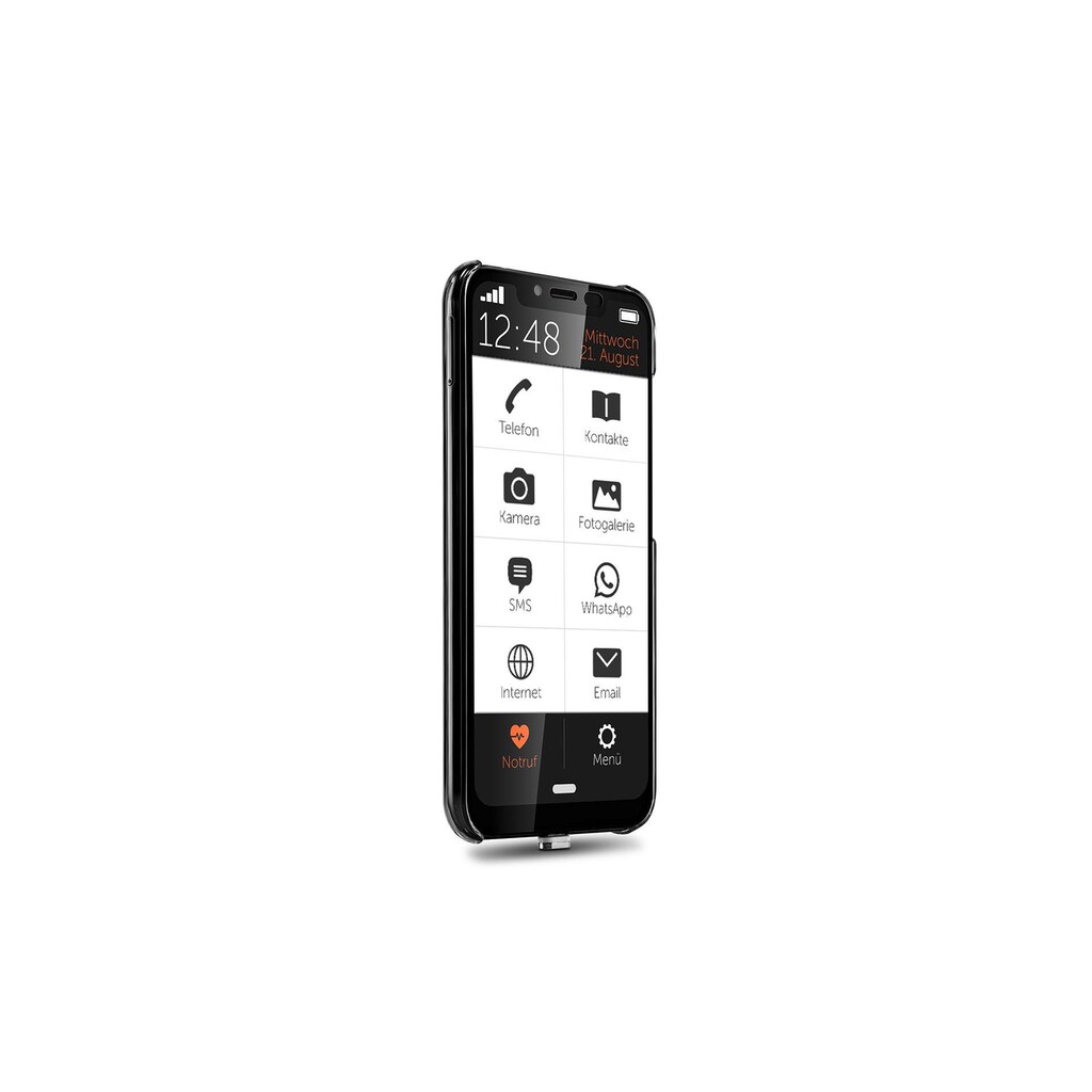 Gigaset Smartphone »GS195 LS«, schwarz, 15,7 cm/6,18 Zoll, 32 GB Speicherplatz, 13 MP Kamera