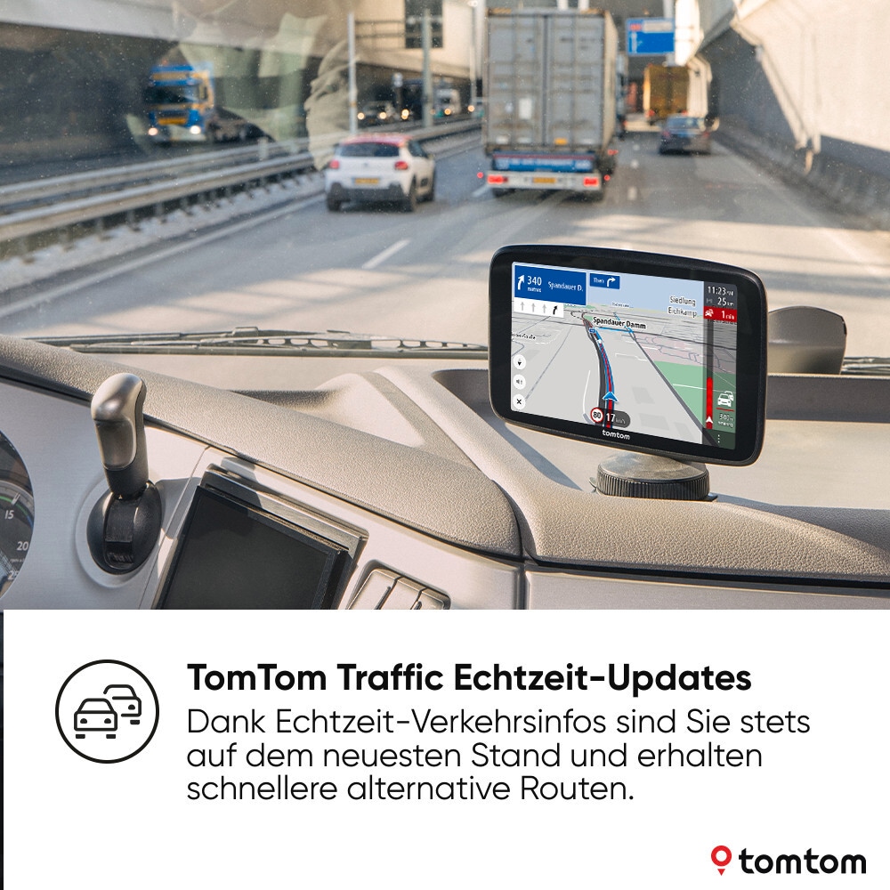TomTom LKW-Navigationsgerät »GO Expert Plus EU 6«, (Weltweit)