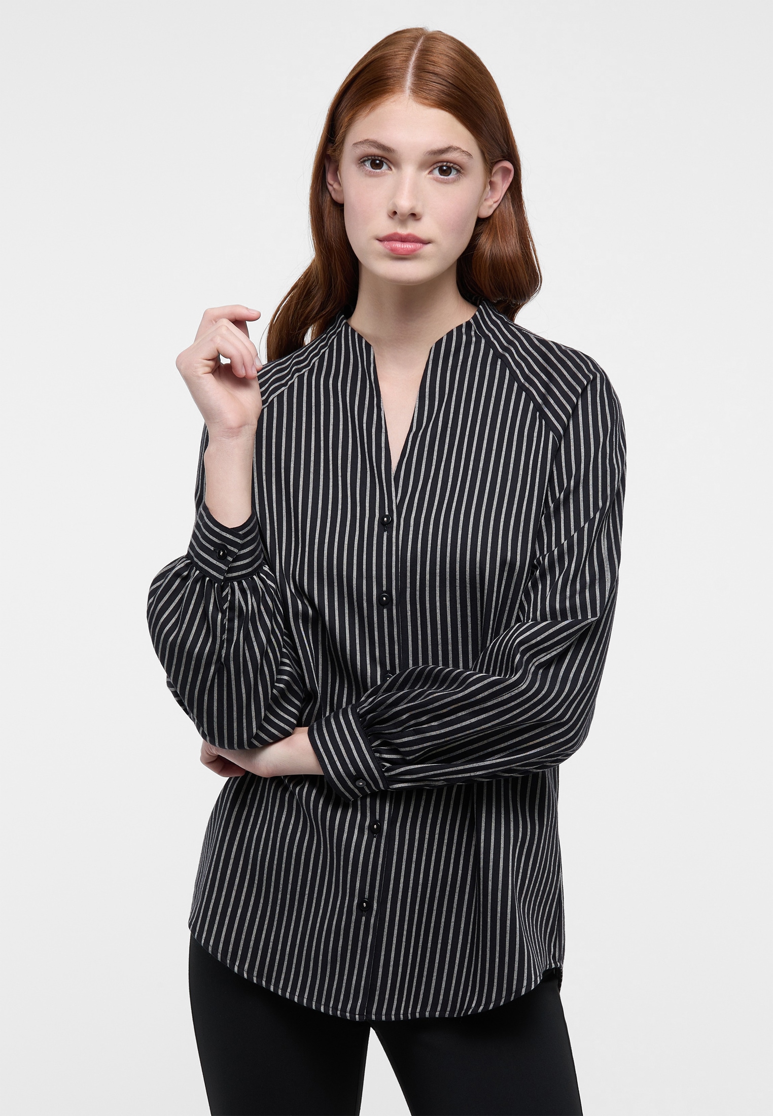 Eterna Hemdbluse »REGULAR FIT« EASY IRON (bügelleicht)