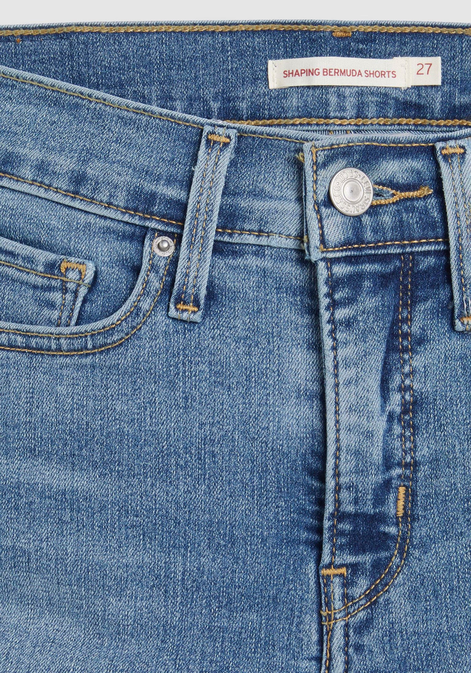 Levi's® Shorts »SHAPING BERMUDA«, Sommerhose im Five-Pocket Style