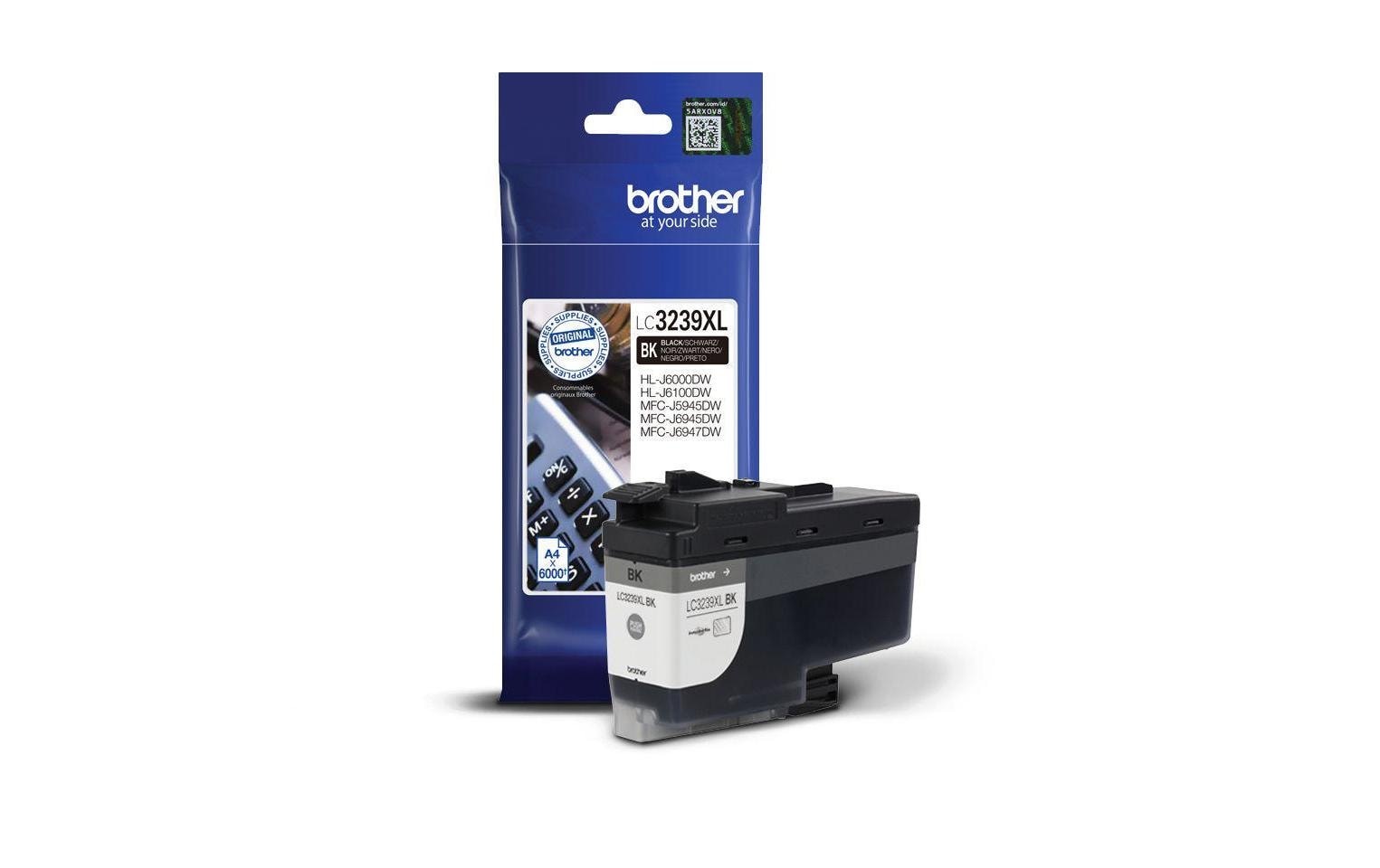 Brother Tintenpatrone »LC-3239XLBK Black«