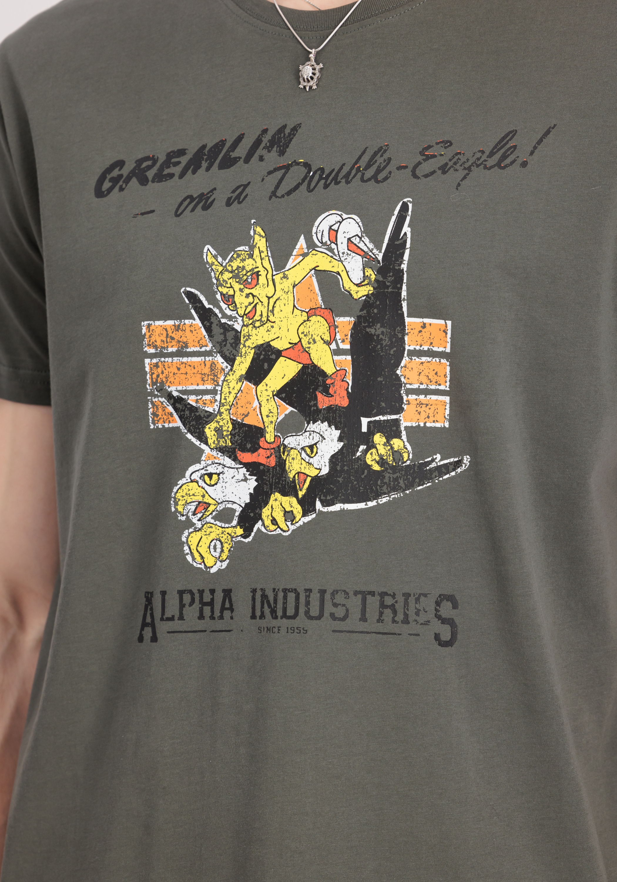 Alpha Industries T-Shirt »Alpha Industries Men - T-Shirts Gremlin T-Shirt«