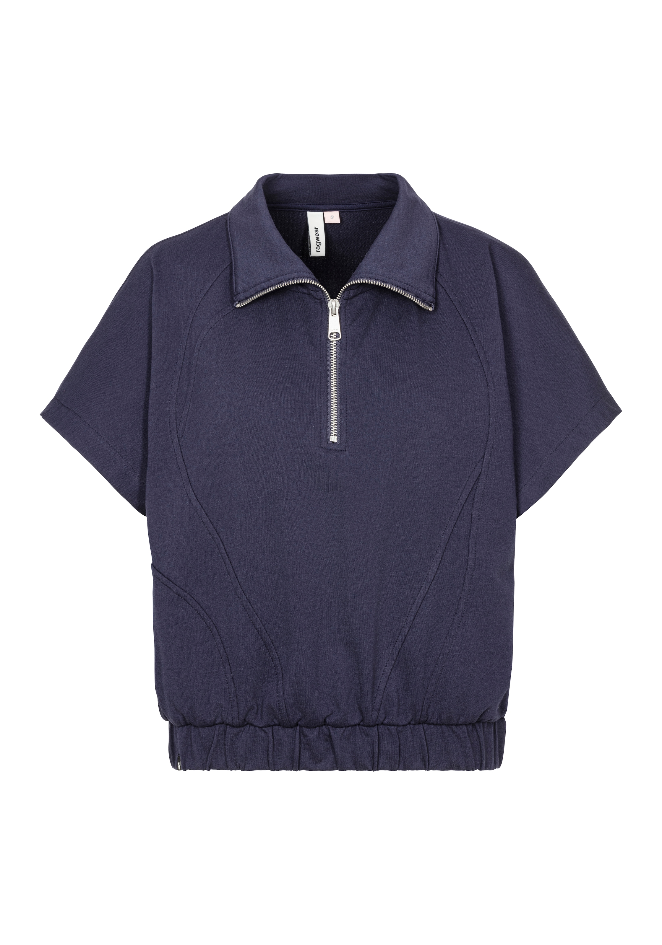 Ragwear Sweatshirt »IZZARA TOP«, mit überschnittenen Schultern und mit Reissverschluss im Troyer-Stil
