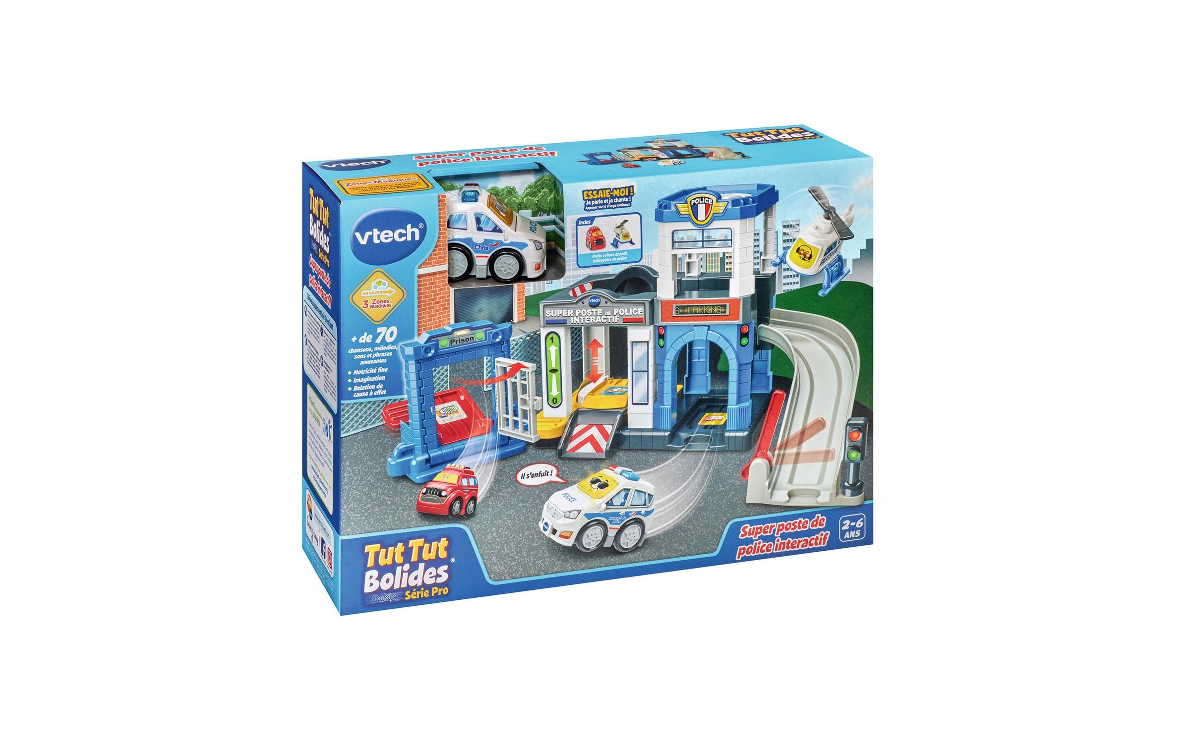 Vtech® Spiel-Polizeistation »Tut Tut Bolides Série Pro -FR-«