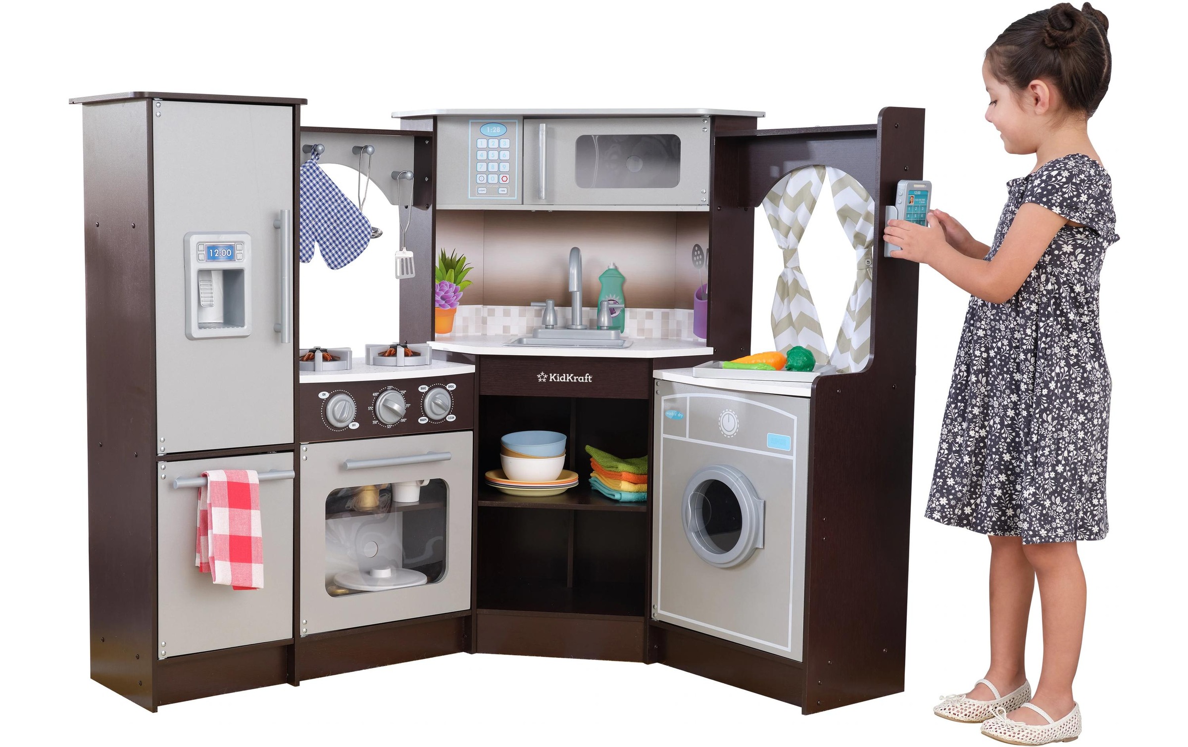 KidKraft® Spielküche »Eck-Küche Espresso«