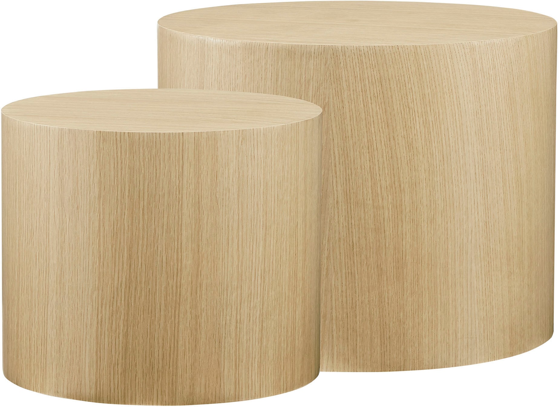 SalesFever Couchtisch »Couchtisch: Stilvoller Mittelpunkt«, (2 St.), mit Holzfurnier