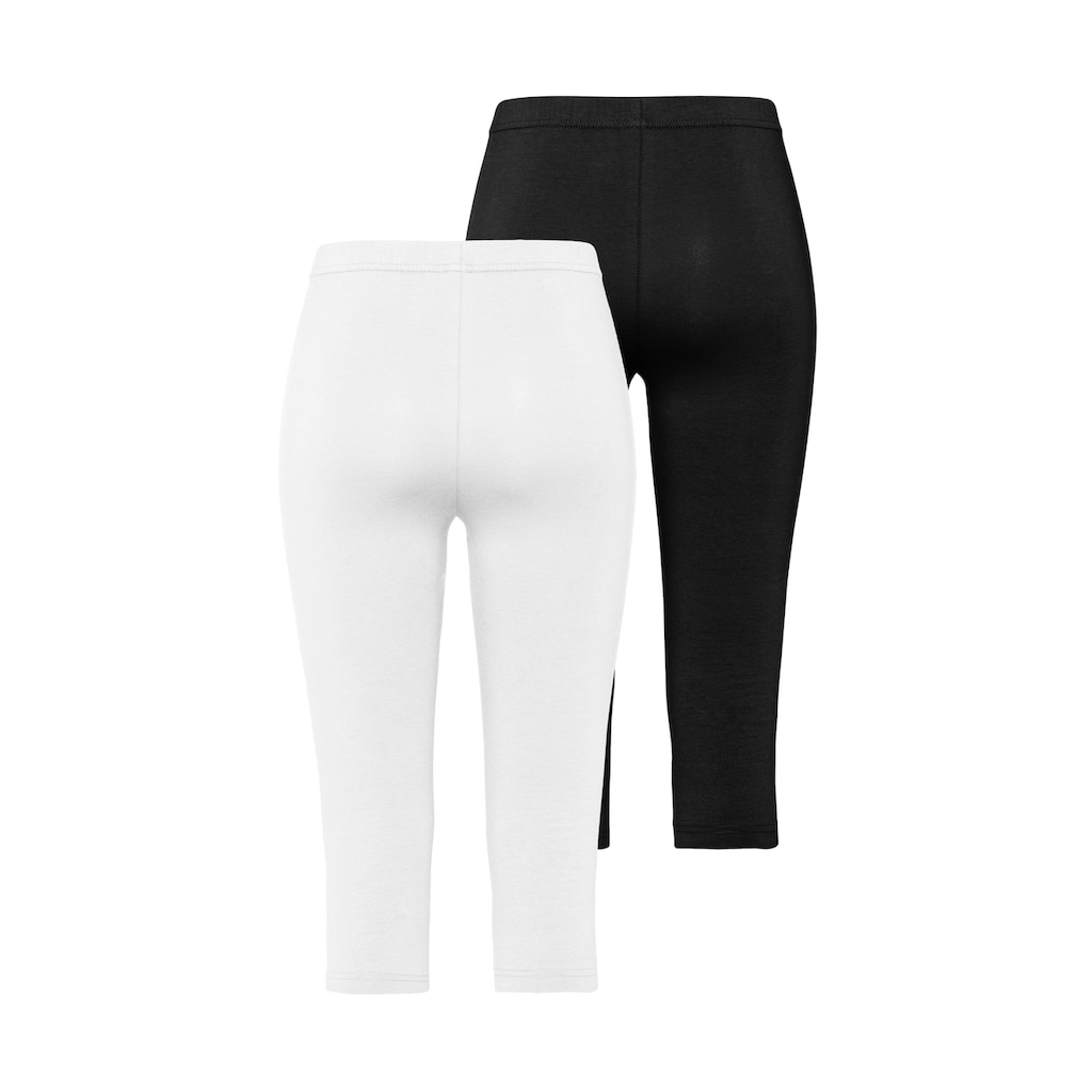 Vivance active Caprileggings, (2er-Pack)