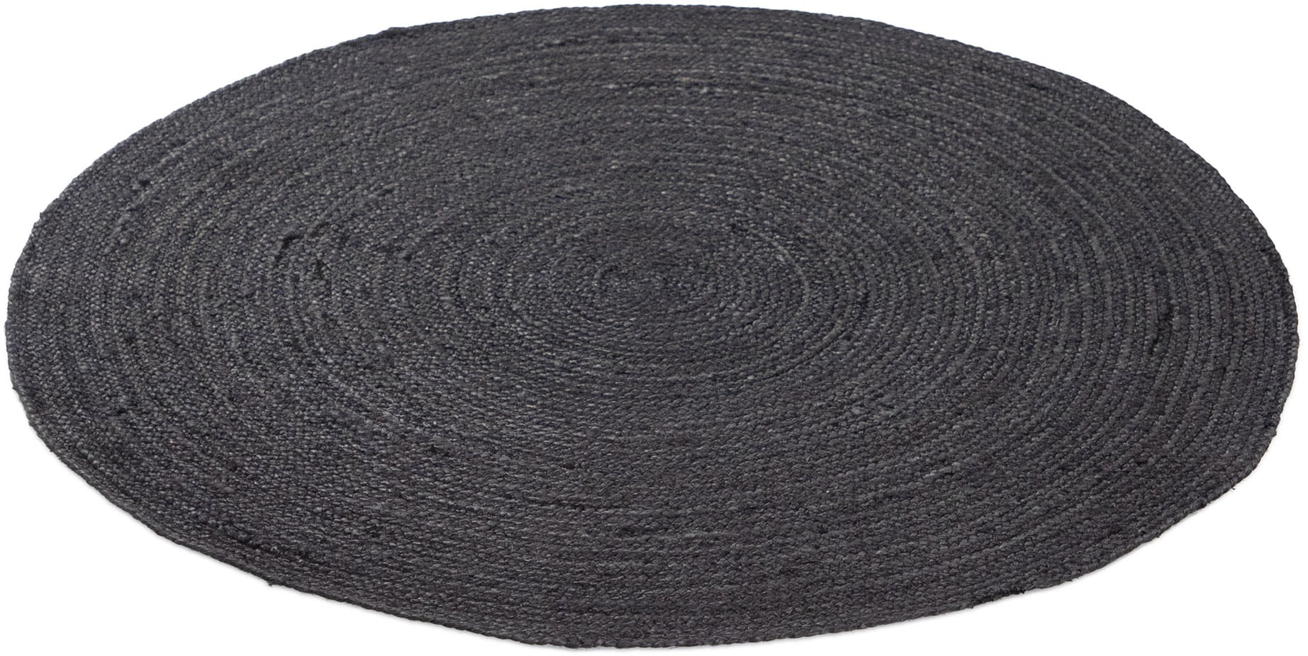 carpetfine Teppich »Nele Juteteppich Naturfaser«, rund, 6 mm Höhe, geflochtener Wendeteppich aus 100%Jute, in rund und oval, viele Grössen