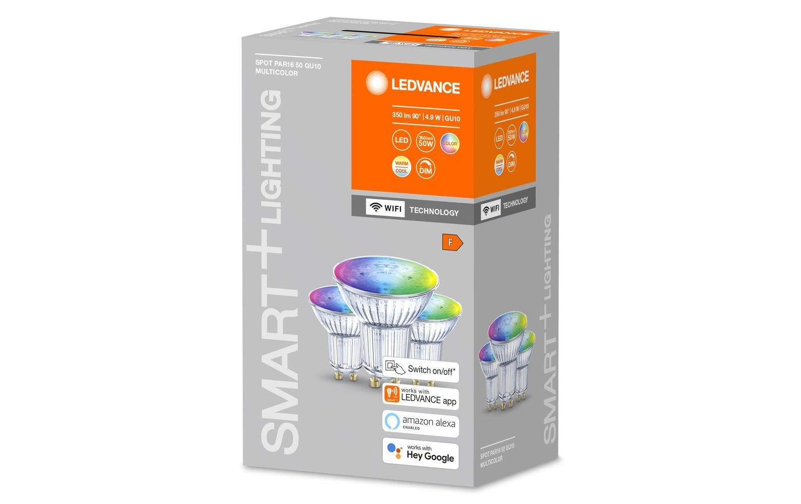 LED-Leuchtmittel »SMART+ Spot, 45°, 5W, GU10, RGBW«, GU10, Farbwechsler