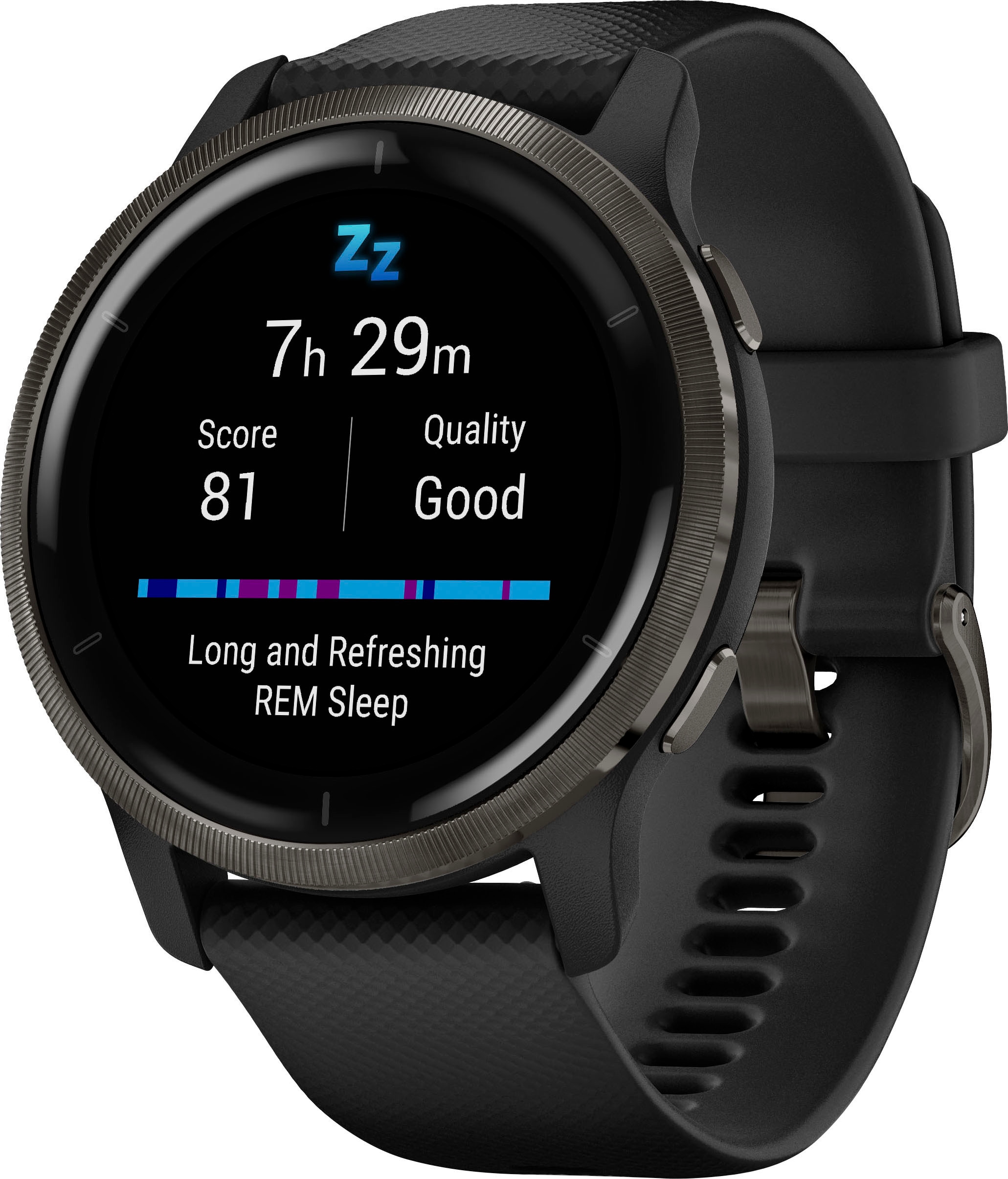 Garmin Smartwatch »Venu 2«, (3,3 cm / 1,3 Zoll), 8 GB, 25 vorinstallierten Sport-Apps