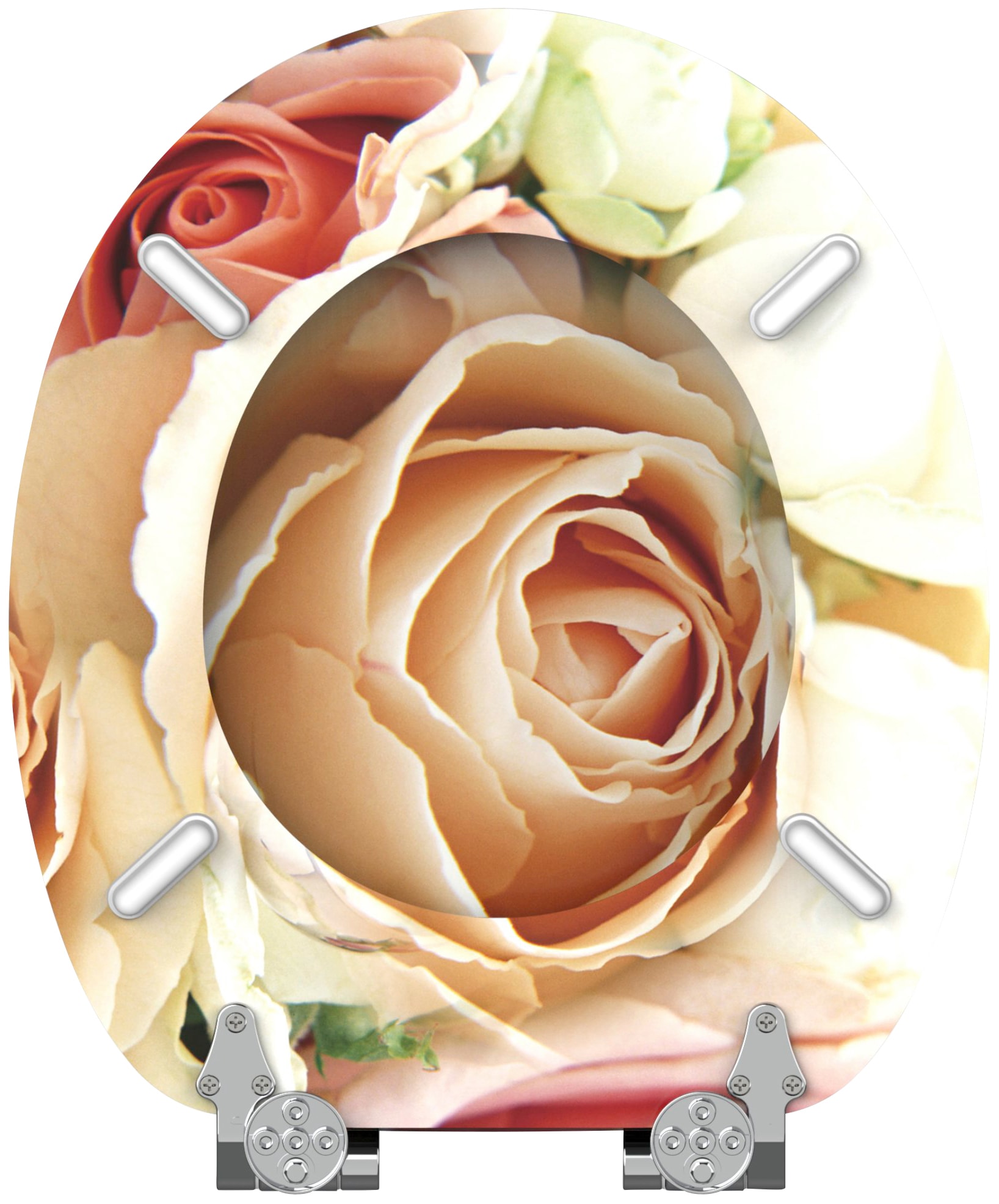 Sanilo WC-Sitz »Rosa Rose«, mit Absenkautomatik