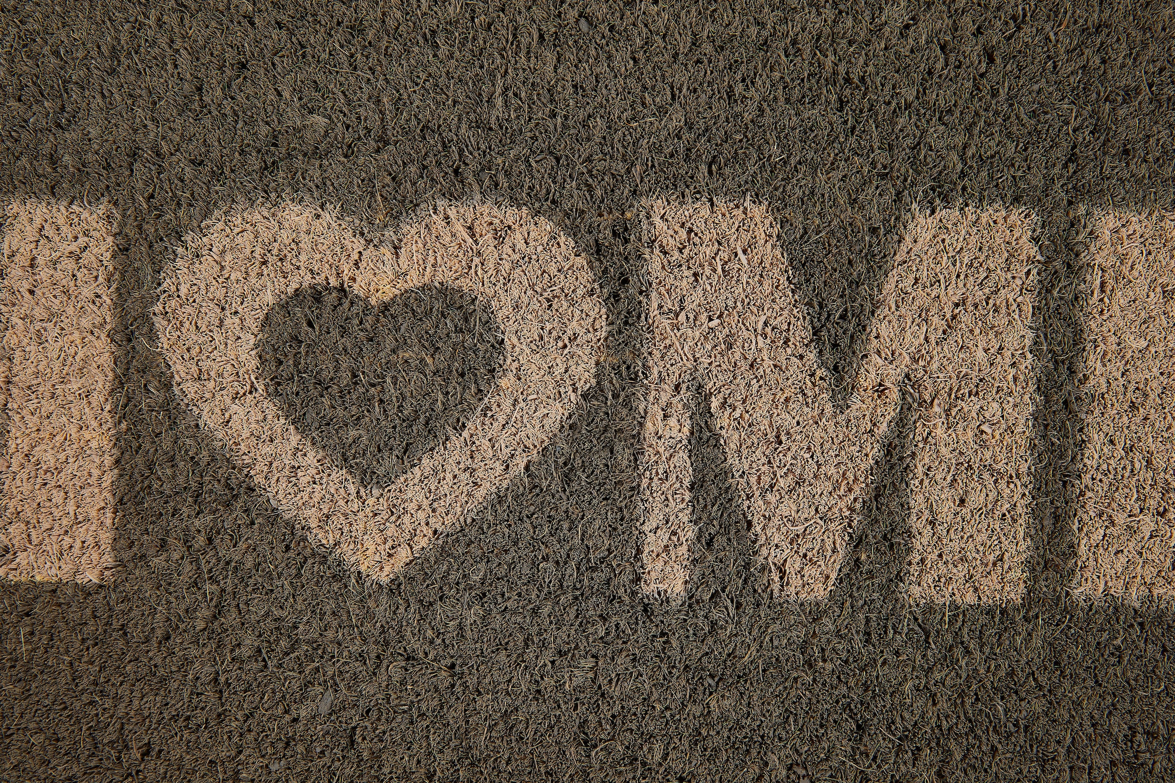 Andiamo Fussmatte »Kokos Home Heart«, rechteckig, 15 mm Höhe, Schmutzfangmatte, Kokosmatte, mit Spruch, In- und Outdoor geeignet