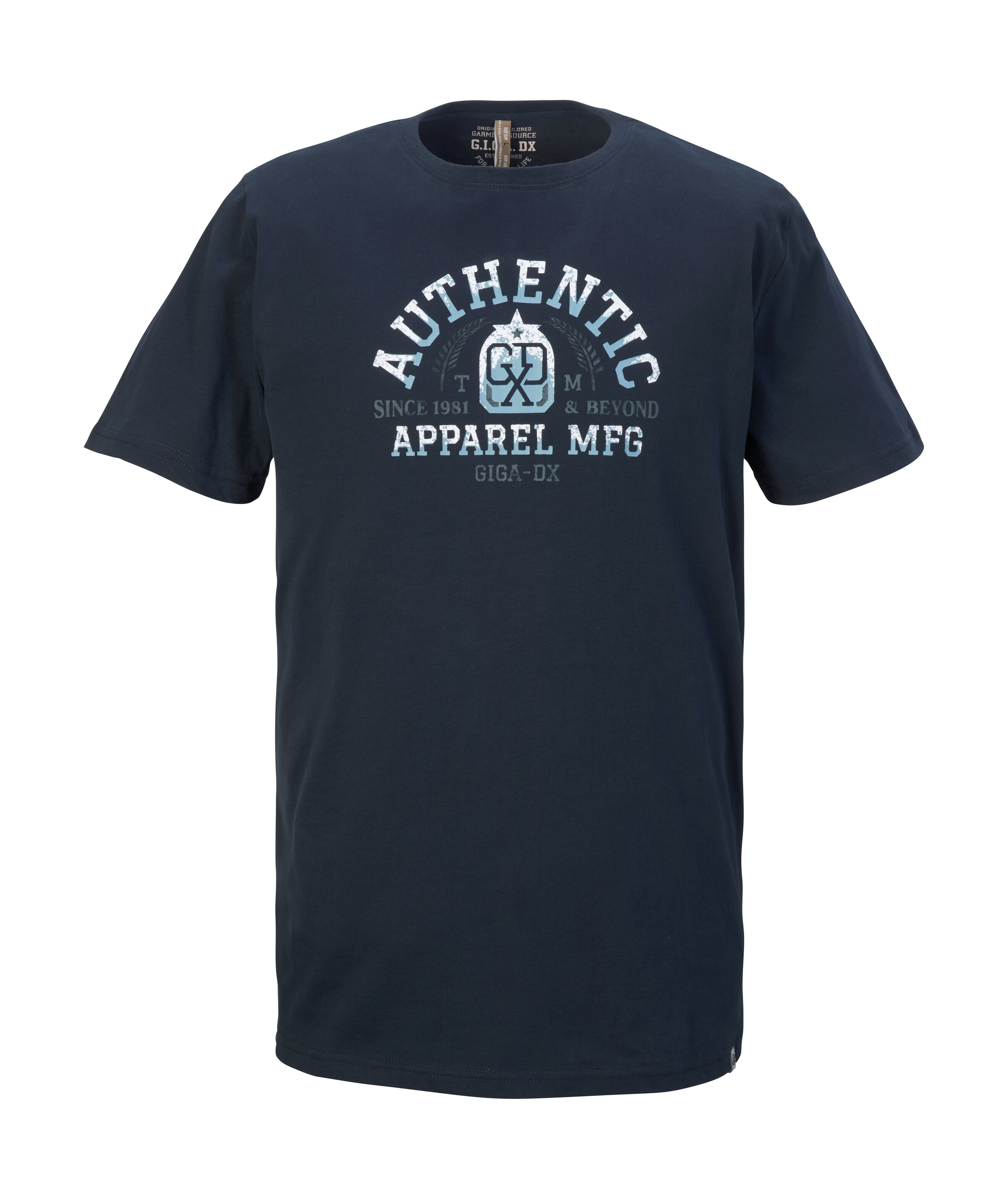 G.I.G.A. DX by killtec T-Shirt »GS 45 MN TSHRT« Herren T-Shirt, 100% Baumwolle, leicht, Carbon Finish, komfortabel