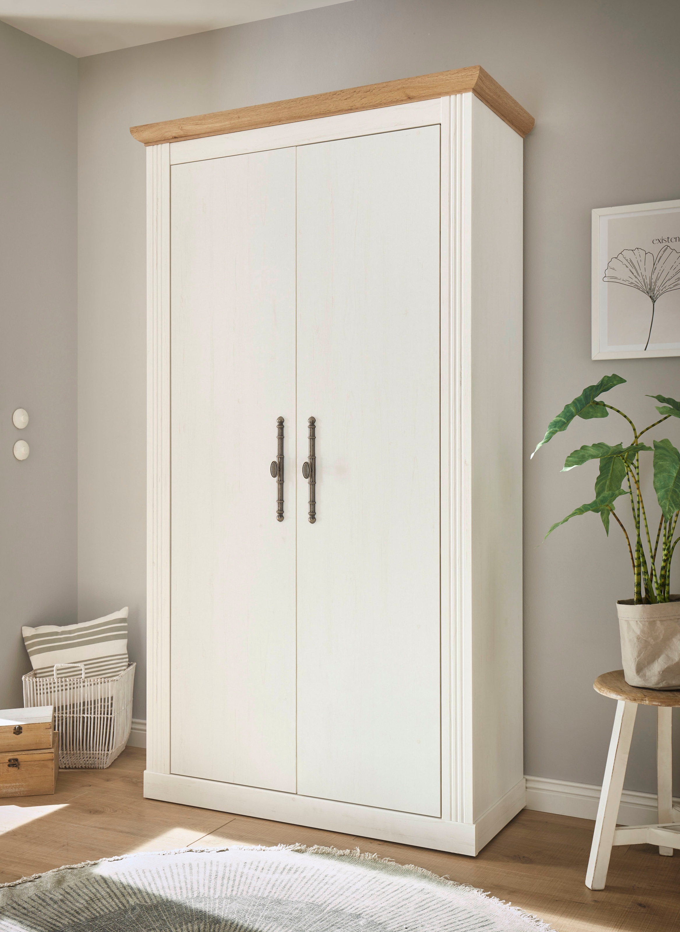 Home affaire Schuhschrank »WESTMINSTER BESTSELLER!«, (Breite ca. 108 cm), im romantischen Landhausstil