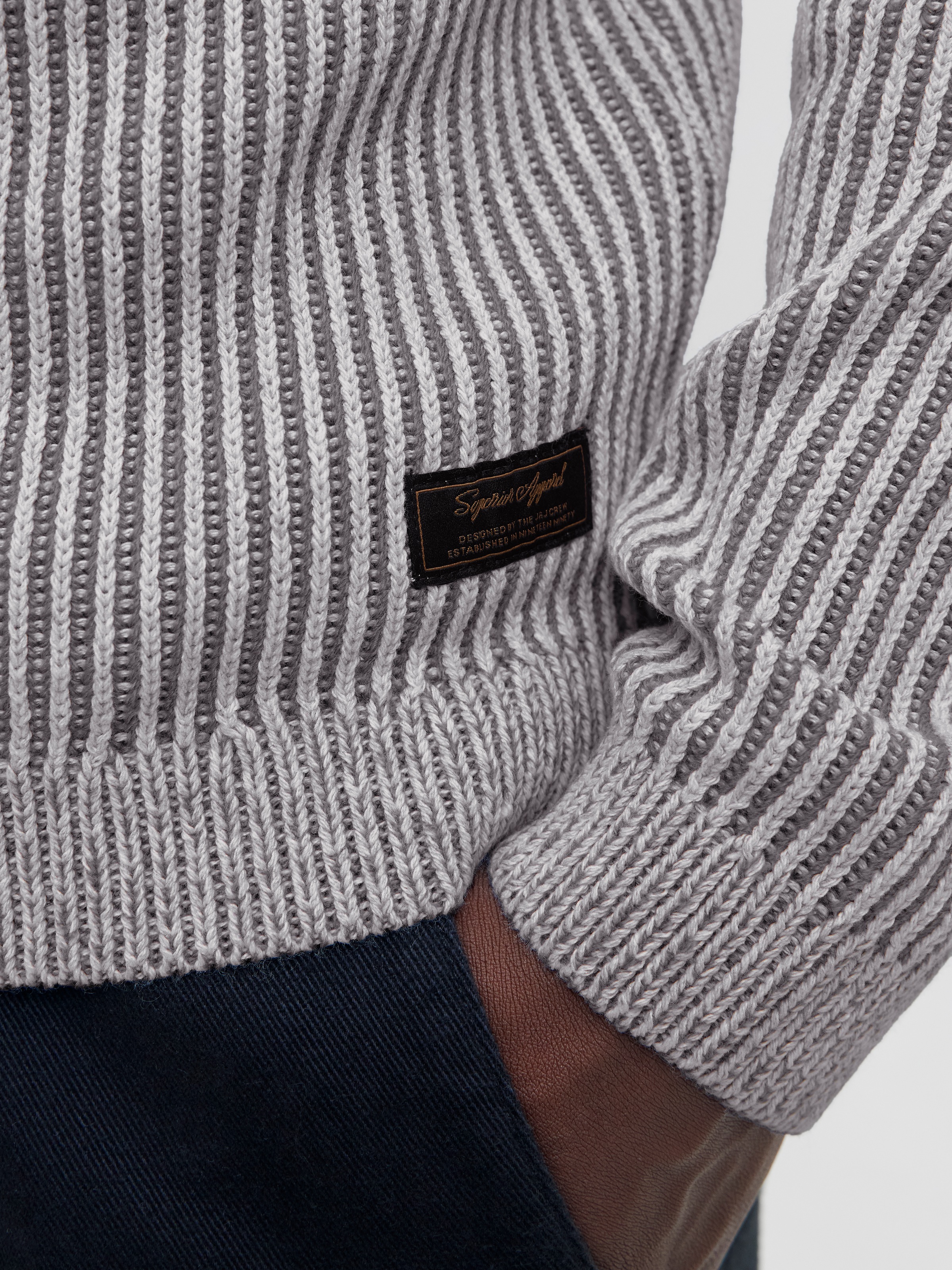 Jack & Jones Strickpullover »JJEDOVER KNIT CREW NECK SN«